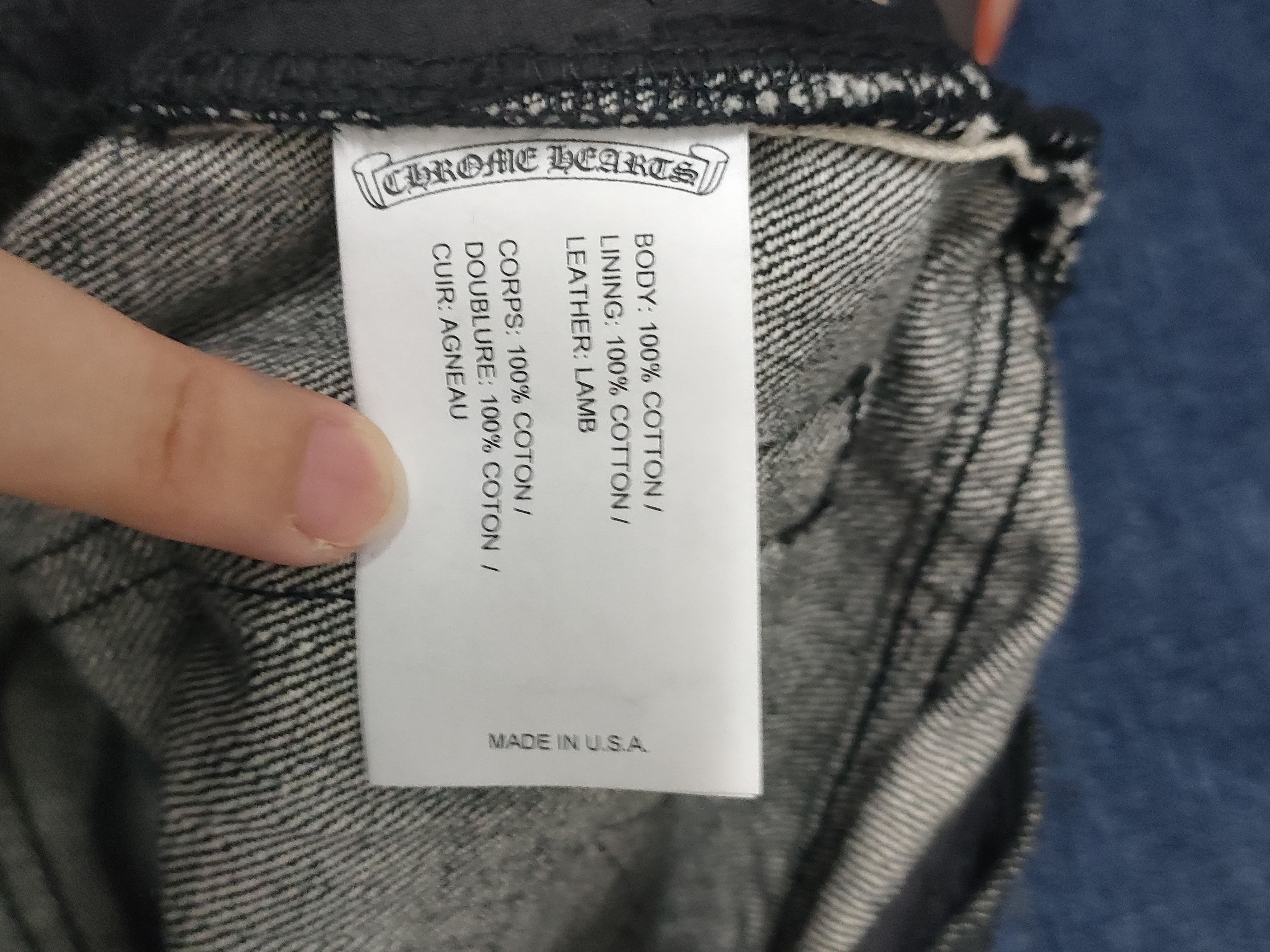 Chrome Hearts Chrome Hearts Black Star Patch Flame Knee Cargo Pants Size US 34 / EU 50 - 11 Thumbnail