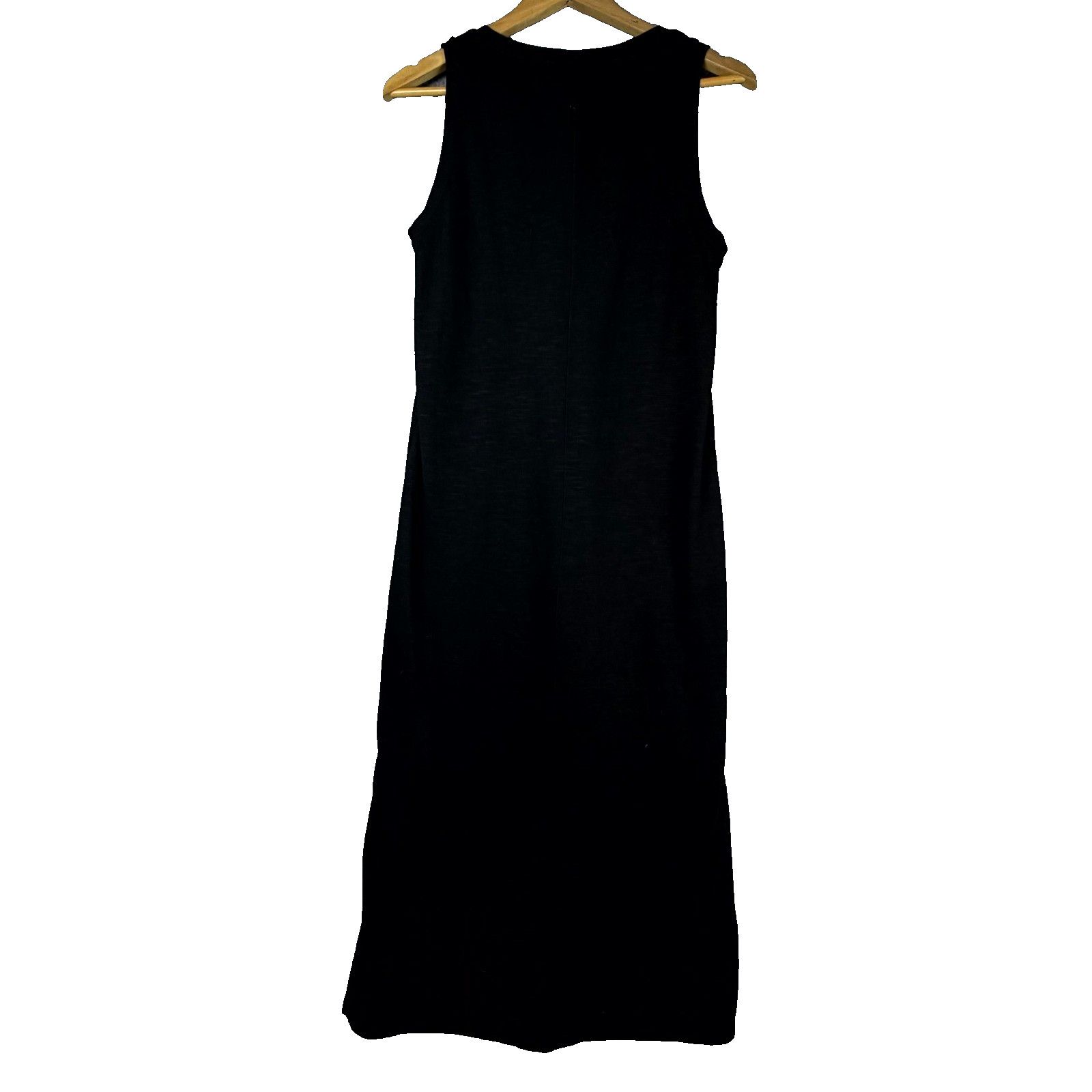 Paige Paige Sage Tank Dress Womens Small Black Stretch Side Slits Size S / US 4 / IT 40 - 2 Thumbnail