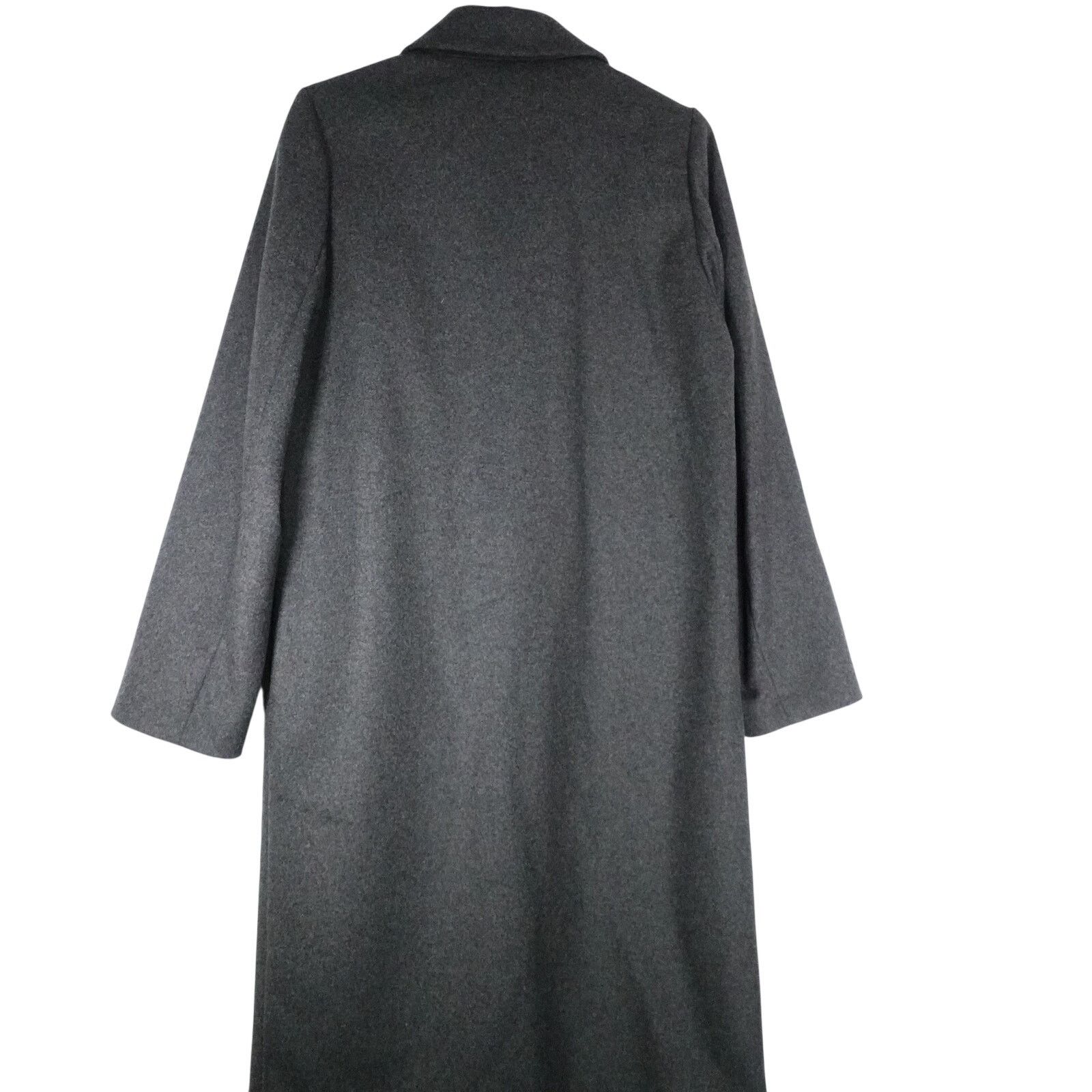 Quince Quince Medium Italian Wool Single Breasted Coat Charcoal Size M / US 6-8 / IT 42-44 - 11 Thumbnail