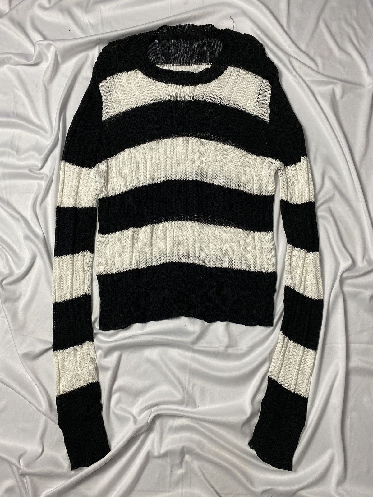 If Six Was Nine × Japanese Brand × Le Grande Bleu (L.G.B.) knitwear stripe grunge style Size US S / EU 44-46 / 1 - 2 Thumbnail