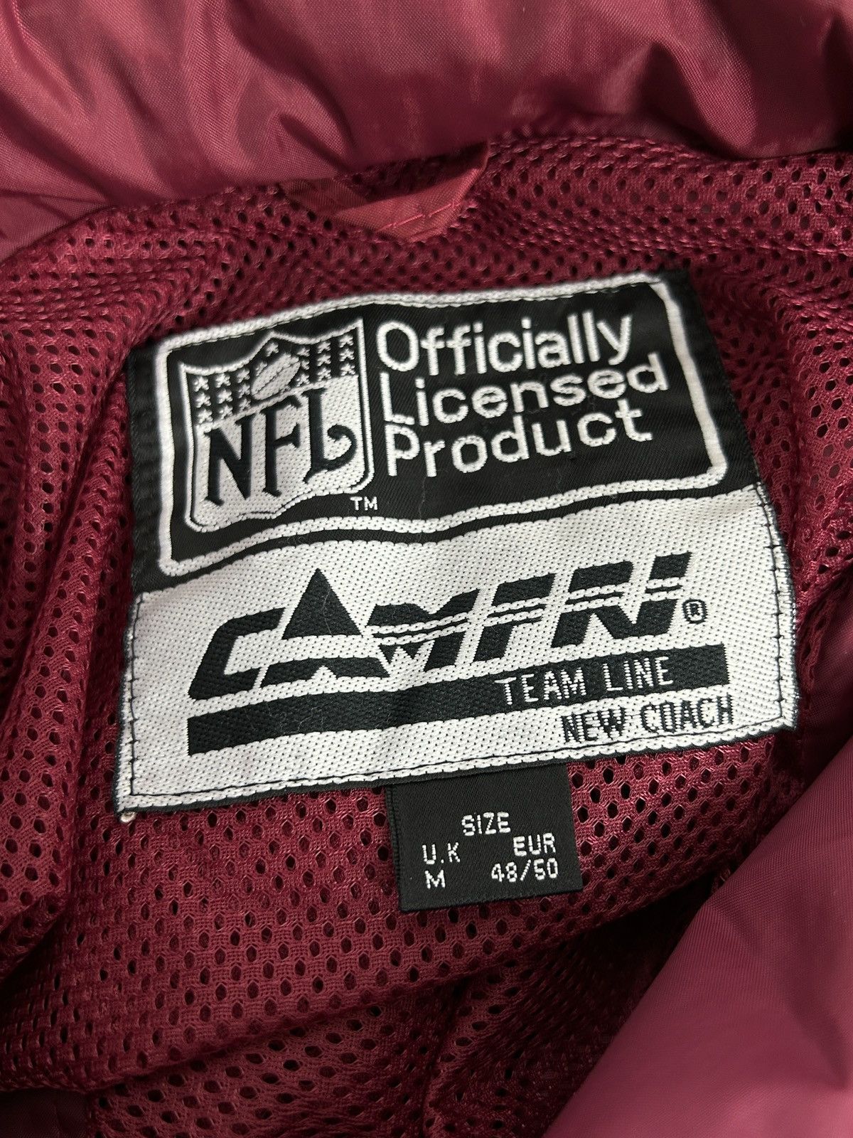 NFL 90s Vintage Campri Teamline NFL Washington Redskins Jacket Size US M / EU 48-50 / 2 - 10 Thumbnail