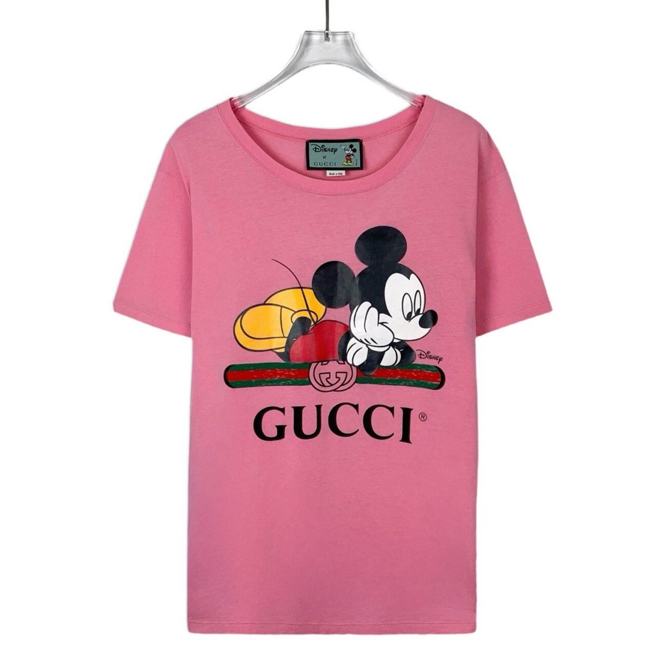 Gucci Gucci Collab Pink T-Shirt S Women Size S / US 4 / IT 40 - 1 Thumbnail