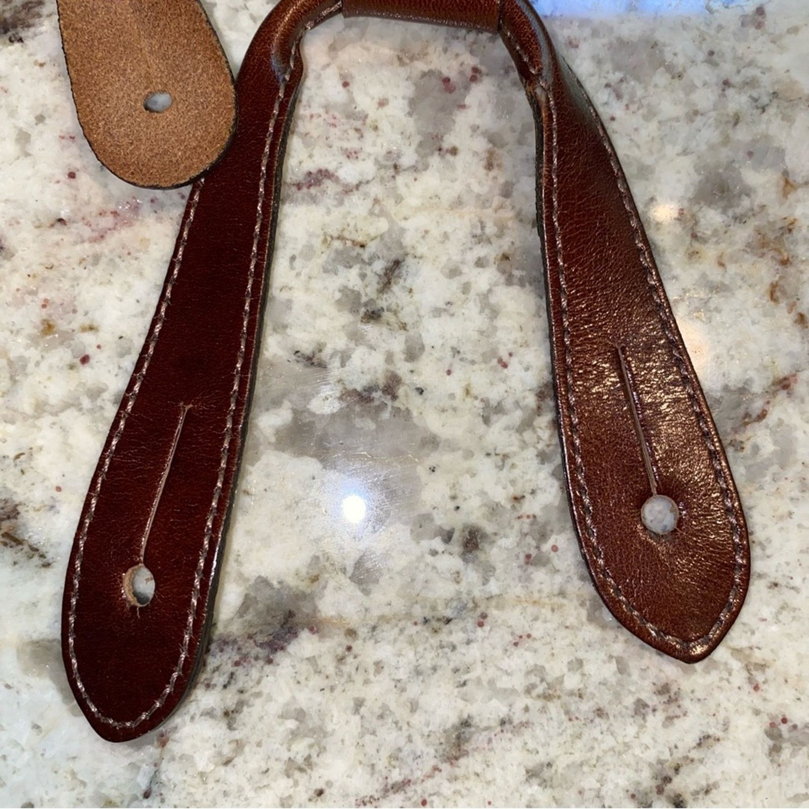 Trafalgar Trafalgar $99 Striped Non Stretch Ribbon Button Braces Size ONE SIZE - 7 Thumbnail