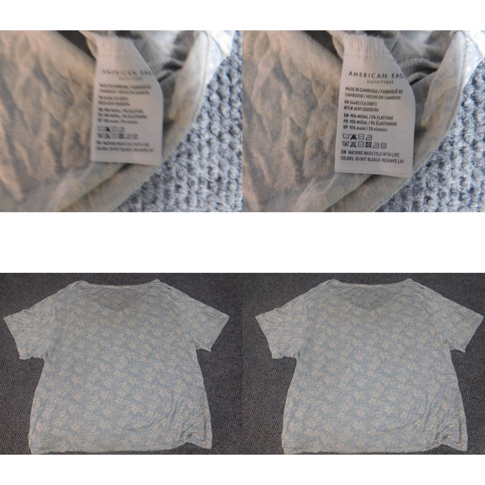 American Eagle Outfitters American Eagle Outfitters Blouse Shirt XL Blue Raglan Short Sleeve Modal Knit Solid Pocket Modern Casual Mens? No, Womens XL Blue Blouse with Pocket Size XL / US 12-14 / IT 48-50 - 8 Thumbnail