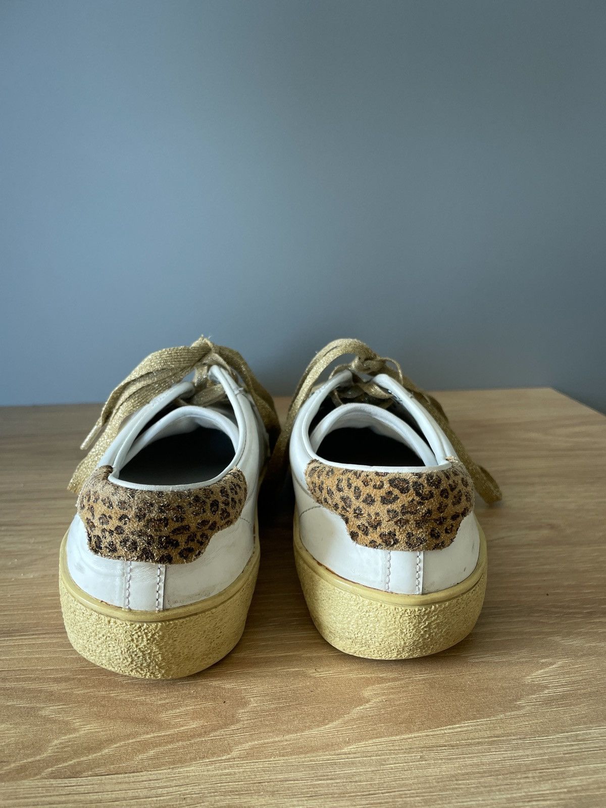 Saint Laurent Paris SL/37 cheetah print/gold Size US 5 / EU 37 - 4 Thumbnail