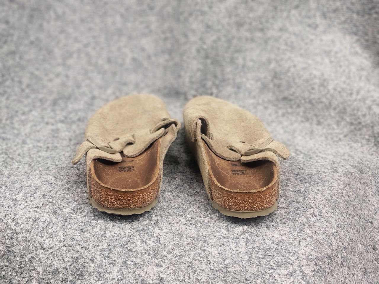 Birkenstock Vintage Birkenstock boston soft leather taupe sandal Shoes Size US 8 / IT 38 - 9 Thumbnail