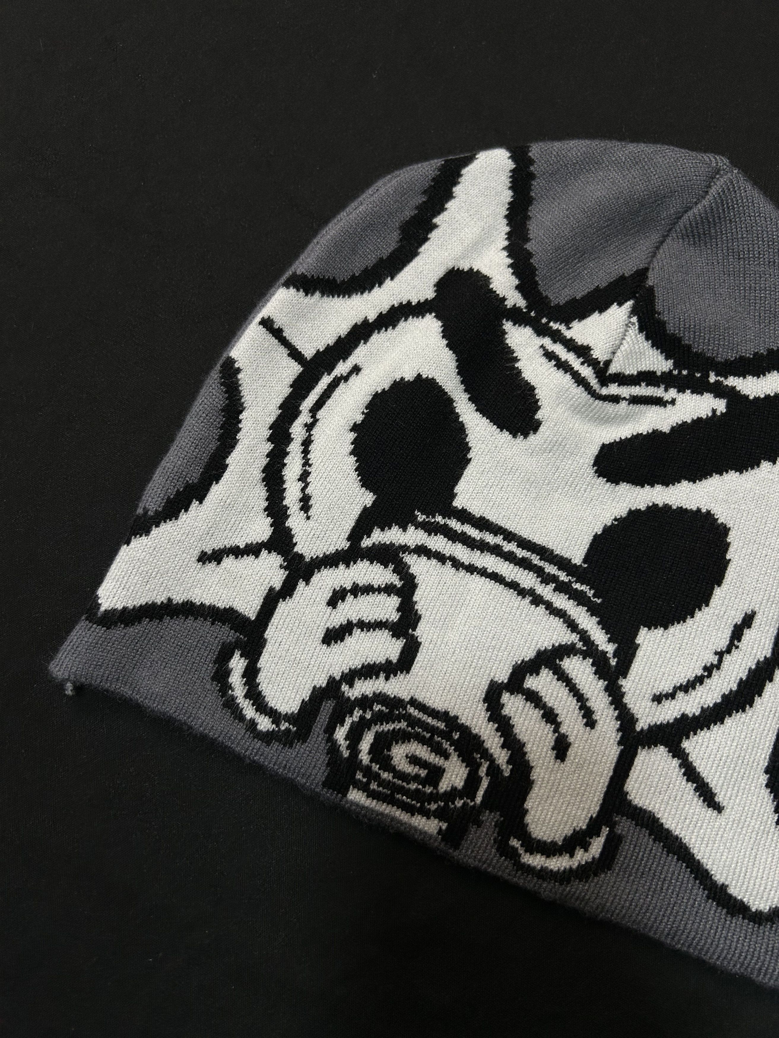 Japanese Brand Deadstock Glo Sun No Cuff Knit Gray Beanie OS Size ONE SIZE - 2 Thumbnail
