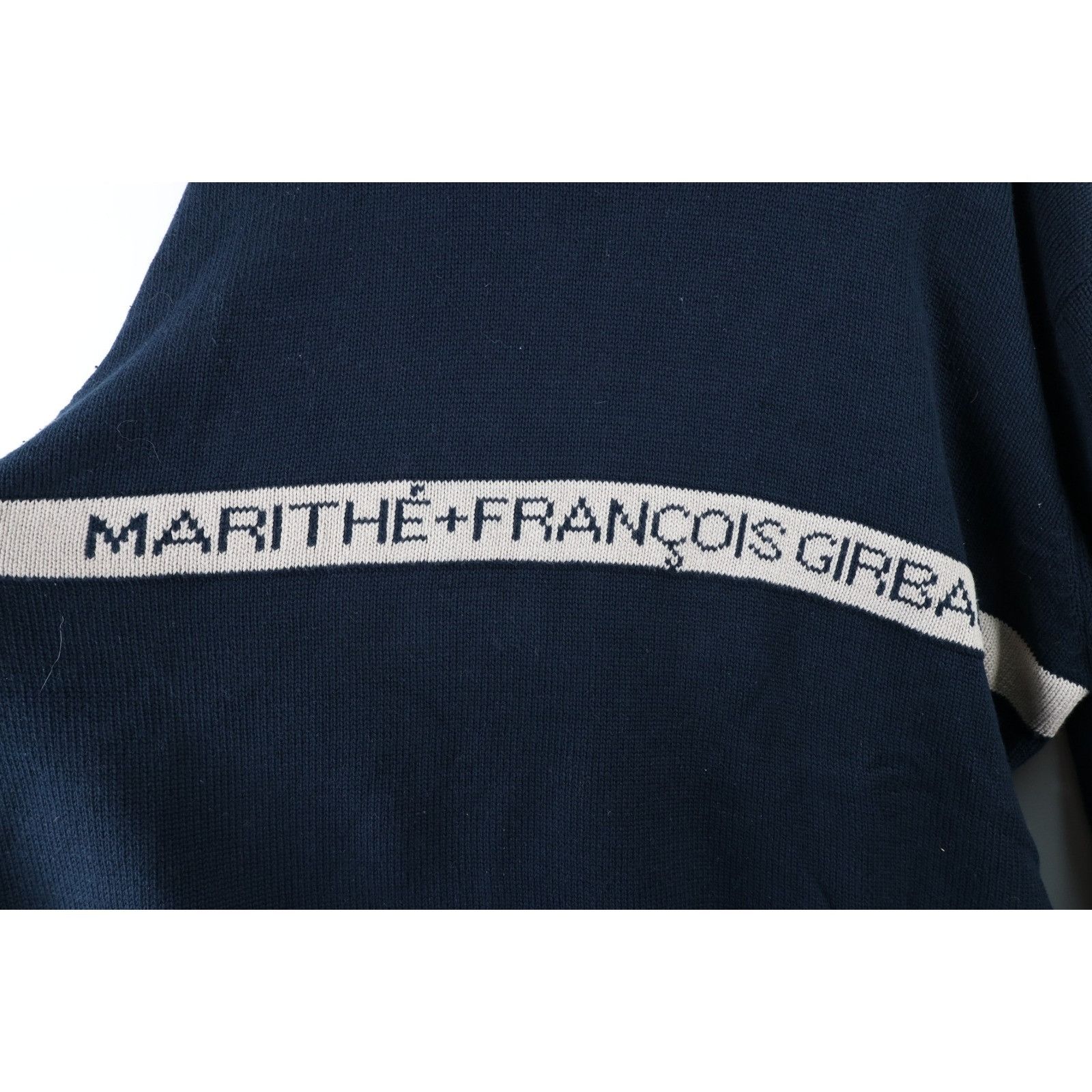Marithe + Francois Girbaud × Vintage NOS Vintage 90s Marithe Francois Girbaud Turtleneck Sweater Size US XXL / EU 58 / 5 - 6 Thumbnail