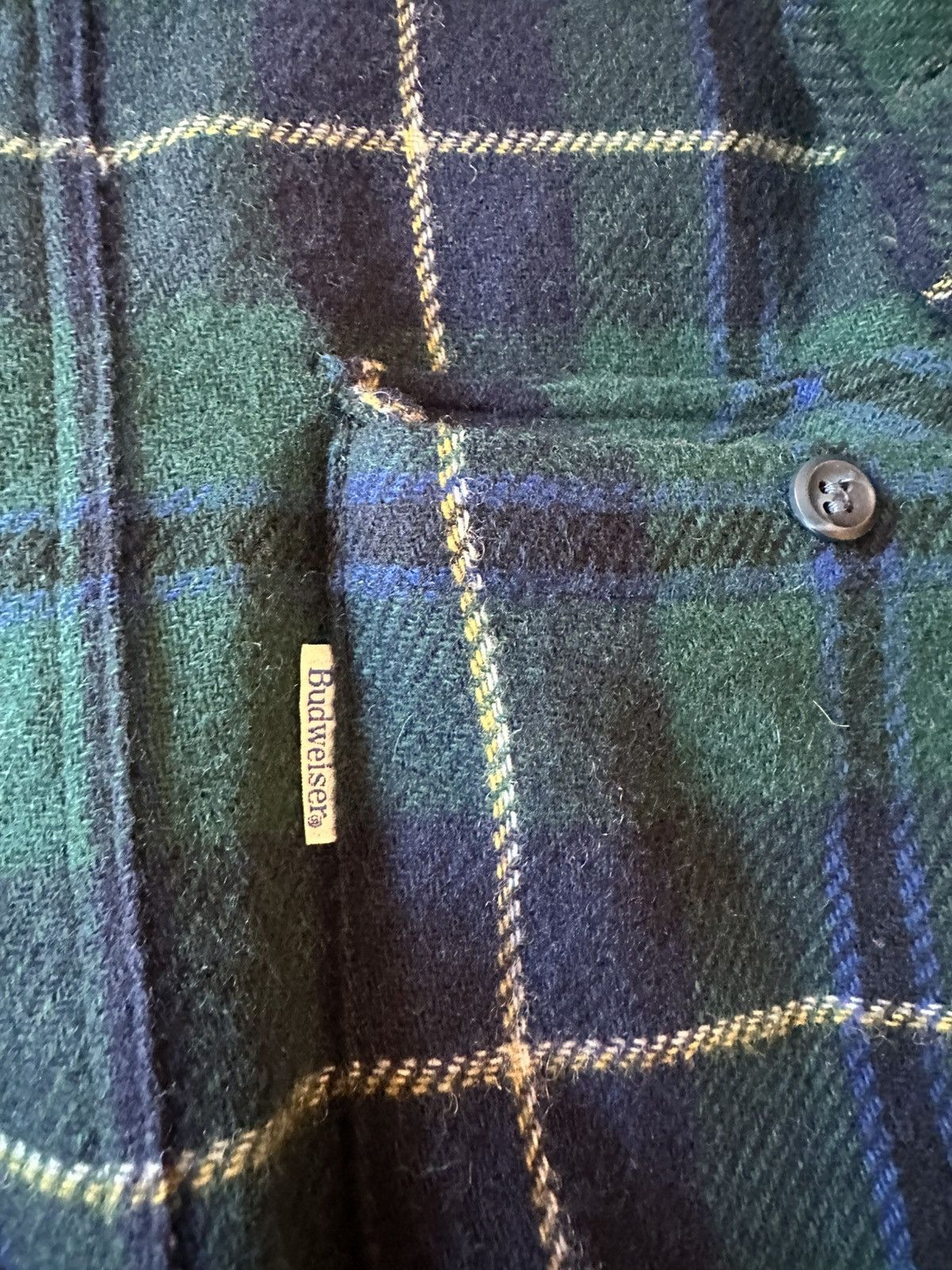 Budweiser Vintage Budweiser Flannel Size US M / EU 48-50 / 2 - 4 Thumbnail
