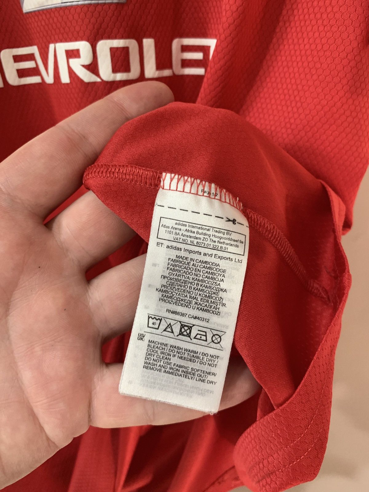 Adidas Manchester United 2019 Home Football Shirt Adidas Soccer XXL Size US XXL / EU 58 / 5 - 17 Thumbnail