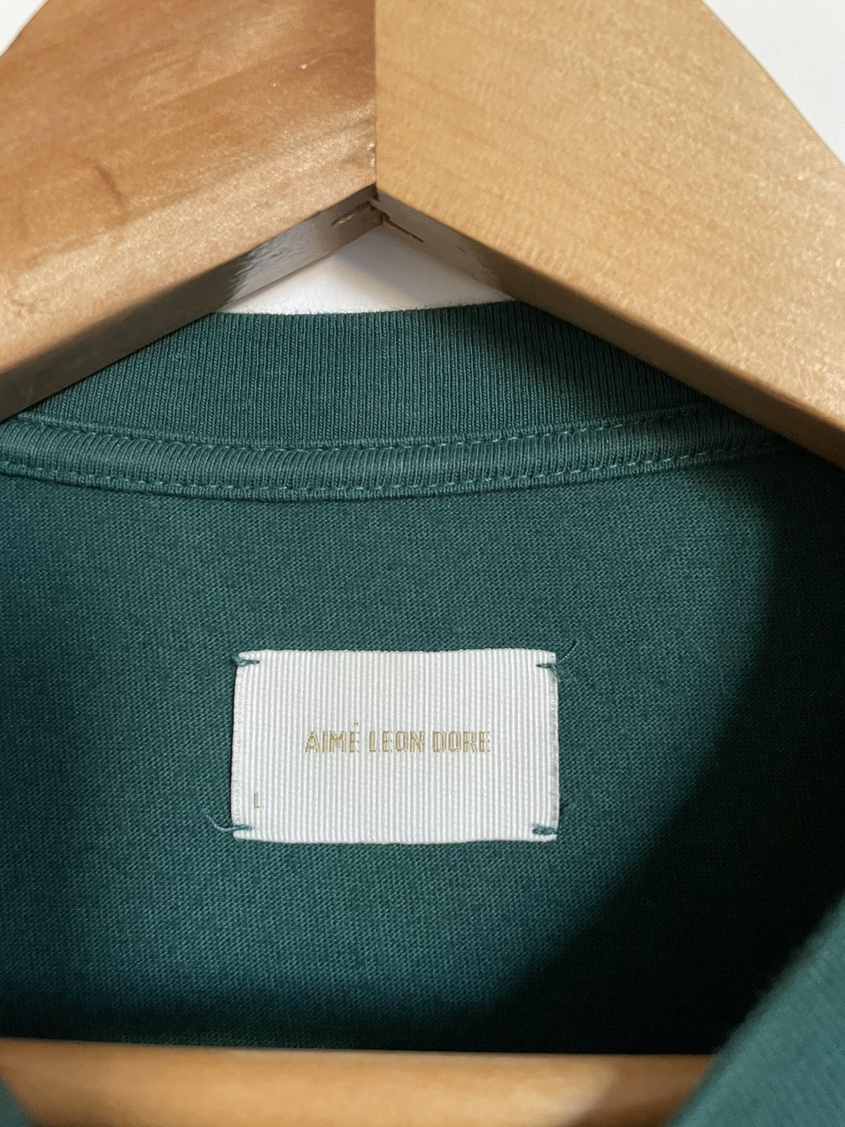 Aime Leon Dore Aime Leon Dore FW19 Green Logo Tee Medium. Size US M / EU 48-50 / 2 - 4 Thumbnail
