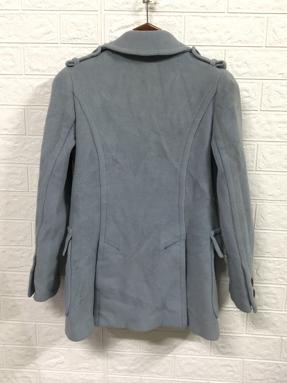 Prada Prada Wool dufflecoat Blue Size S / US 4 / IT 40 - 16 Thumbnail