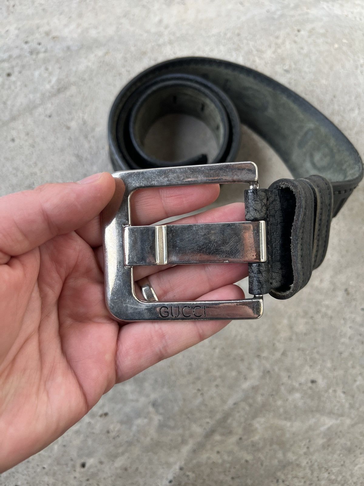Gucci Gucci Leather Belt Size ONE SIZE - 2 Thumbnail