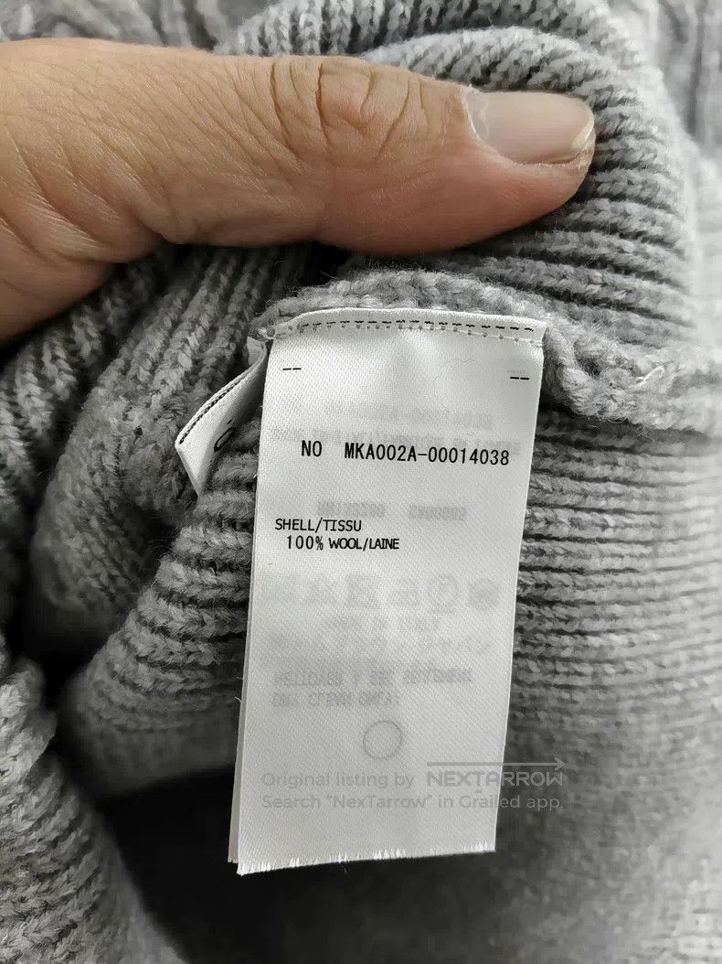 Thom Browne Thom Browne Gray Cable Knit Sweater Size XS / US 0-2 / IT 36-38 - 4 Thumbnail