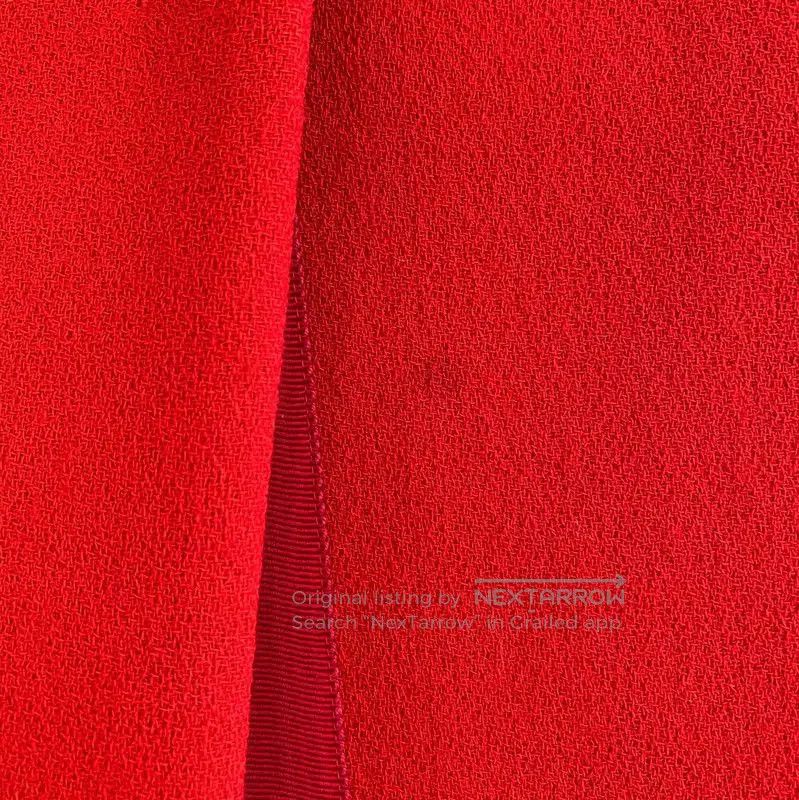 Max Mara MaxMara Women's Red Wool Coat for Spring and Autumn . Size XS / US 0-2 / IT 36-38 - 9 Thumbnail