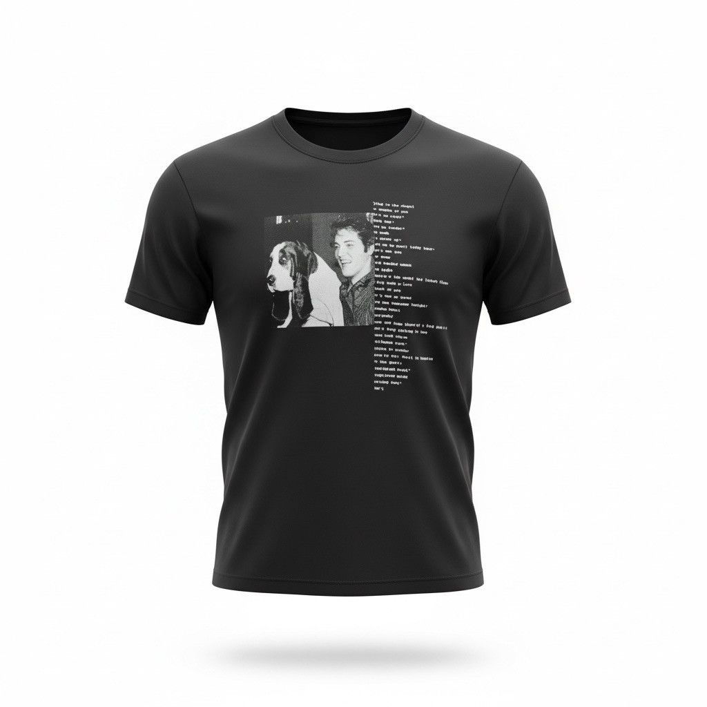 Japanese Brand PPFM Elvis Presley & Hound dog tee Size US M / EU 48-50 / 2 - 1 Thumbnail