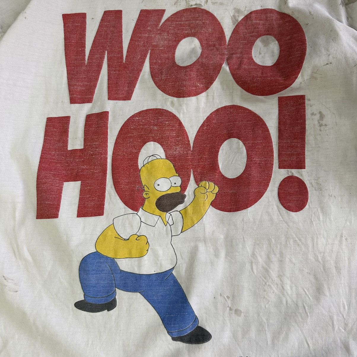 The Simpsons × Vintage Vintage Adult “WOHOO” TEE MATT GROENING BAND Y2K 1997 Size US M / EU 48-50 / 2 - 6 Thumbnail