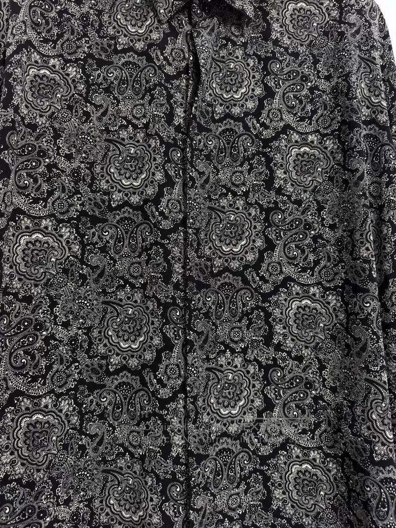 Saint Laurent Paris Saint Laurent Paris size 40 Printed Shirt Size US XXS / EU 40 - 3 Thumbnail