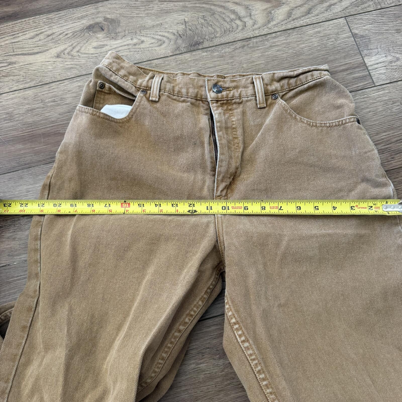 St. Johns Bay Vintage 90s St. John’s Bay Relaxed Fit Brown Denim Jeans 12 Size 34" / US 12 / IT 48 - 11 Thumbnail