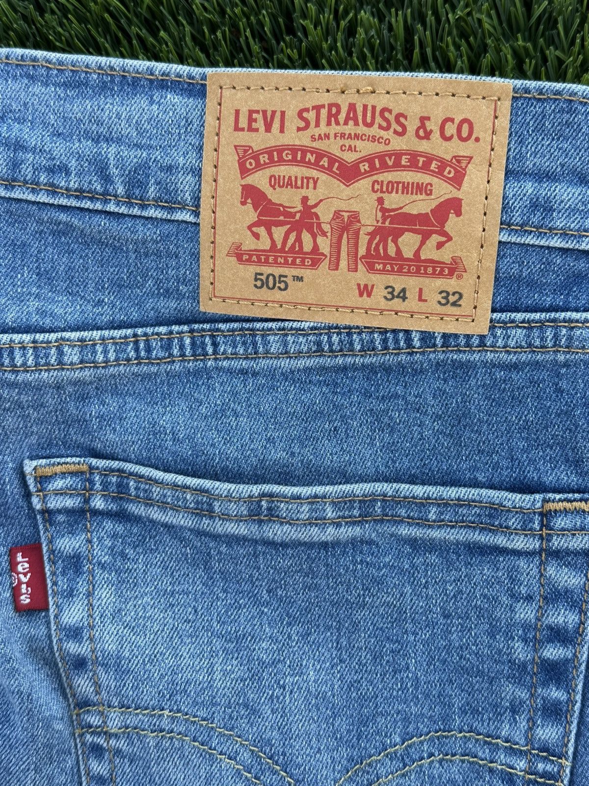 Levi's Levi 505 Jeans Size US 34 / EU 50 - 5 Thumbnail