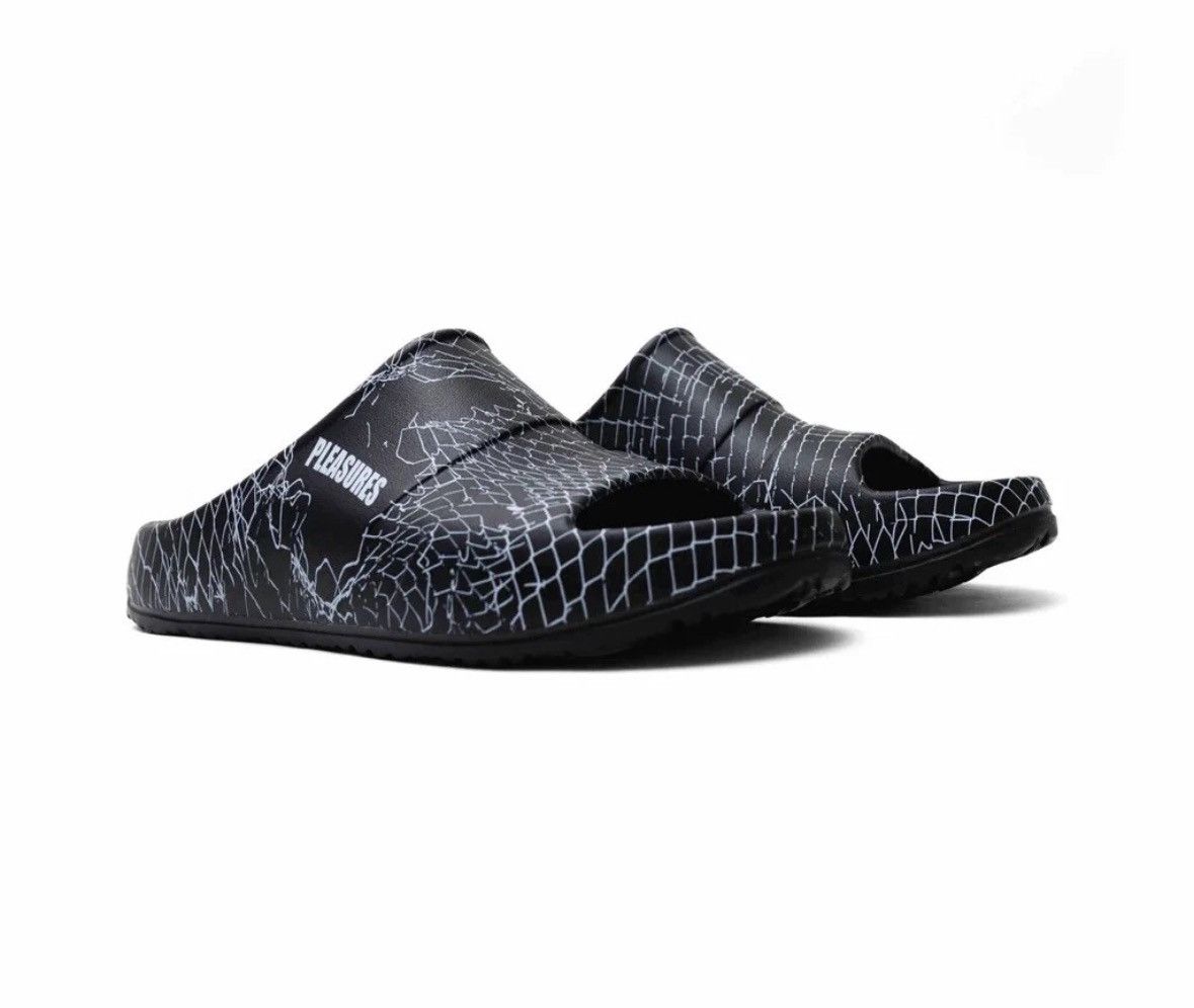 Pleasures × Sperry Pleasures x Sperry Windward Float Chain Link Fence Slides Size US 7 / EU 40 - 2 Thumbnail
