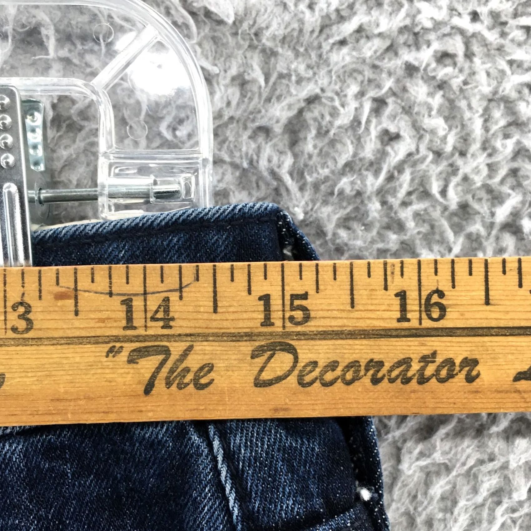 Vintage A New Day Bootcut Jeans Womens 10 (Actual 30x26) Blue Denim High Rise Zip NEW Size 32" / US 10 / IT 46 - 7 Thumbnail