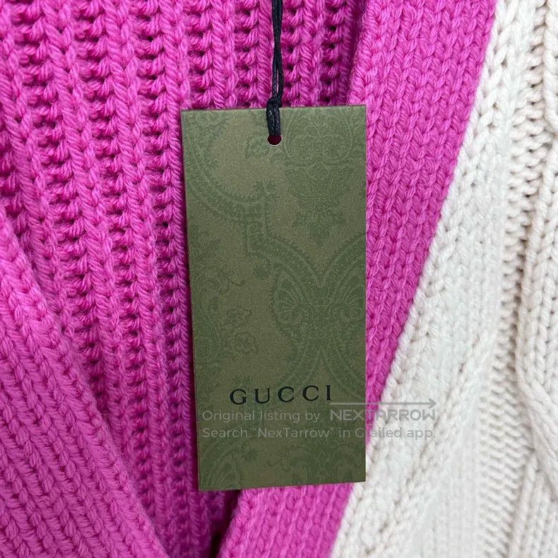 Gucci Gucci Clover logo knitted cardigan coat Size S / US 4 / IT 40 - 7 Thumbnail