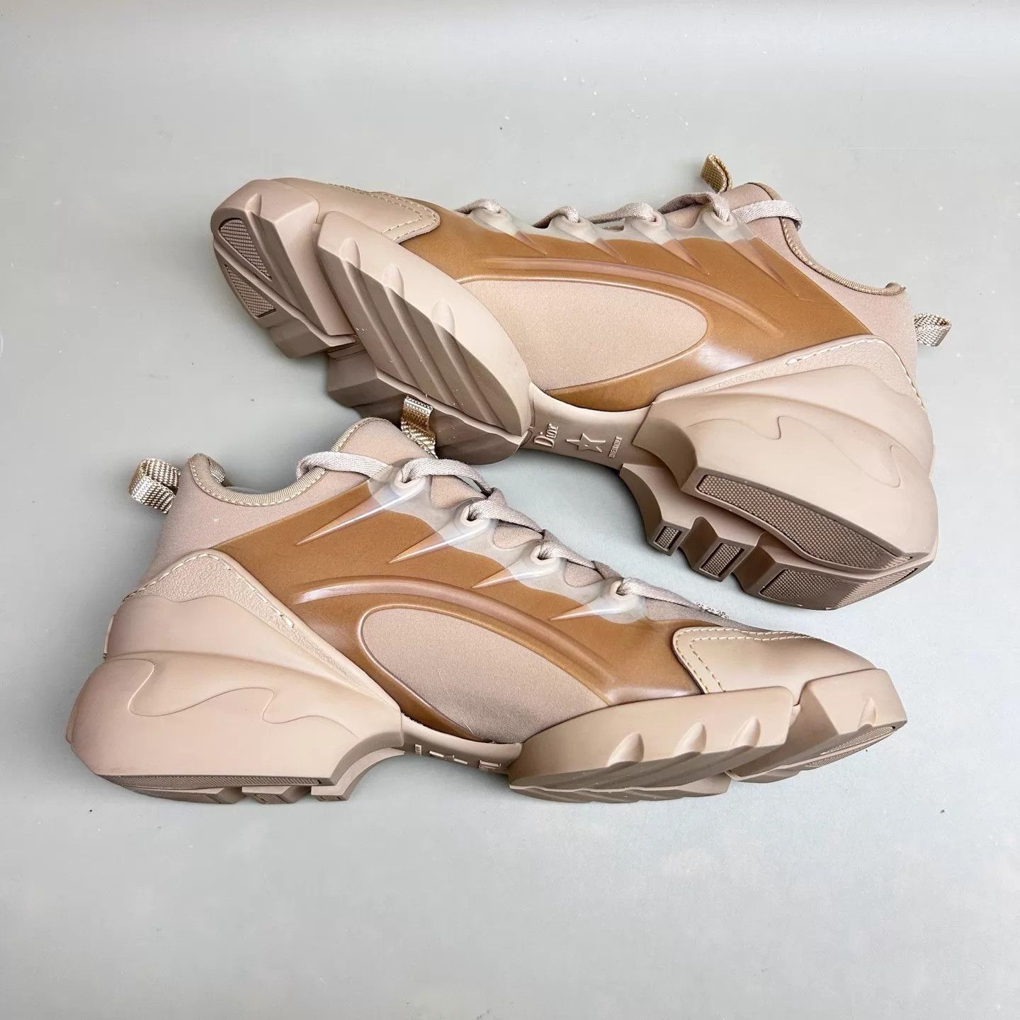 Dior Dior D-Connect Blush Strap Dad Sneaker 38 95 New Size US 7.5 / IT 37.5 - 4 Thumbnail