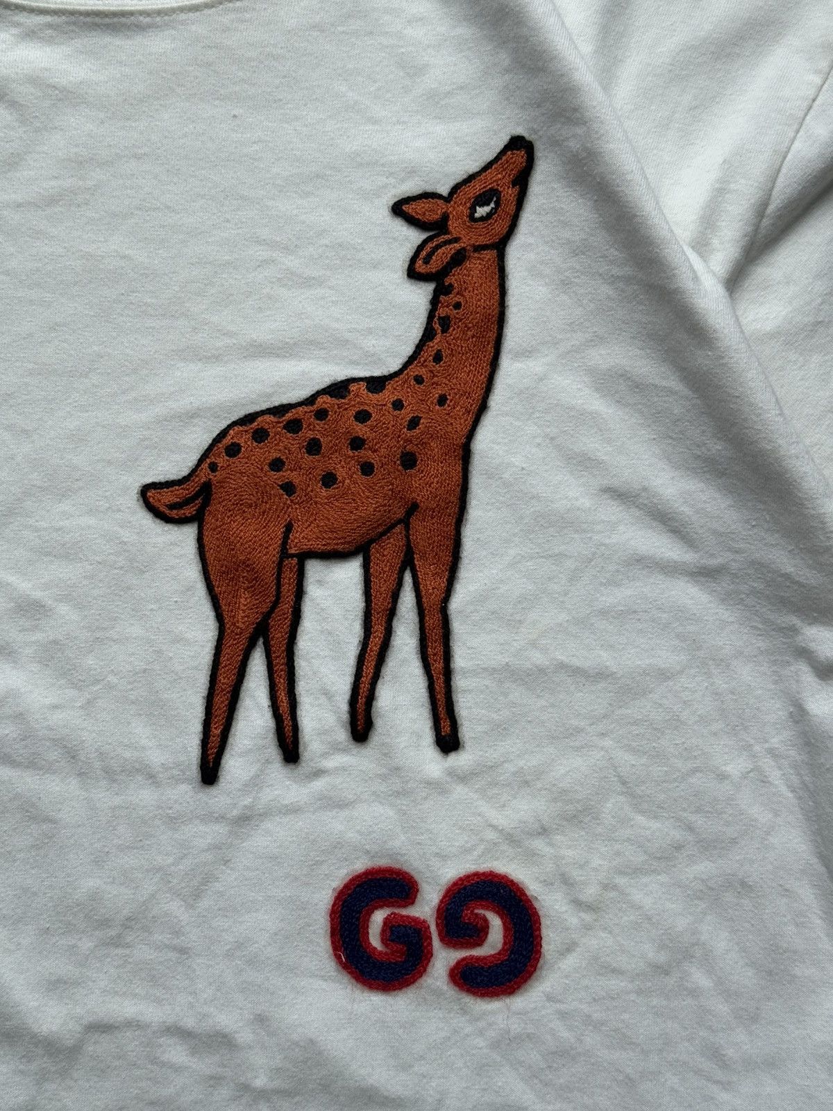 Gucci Gucci - Deer Patch Shirts Size US S / EU 44-46 / 1 - 5 Thumbnail