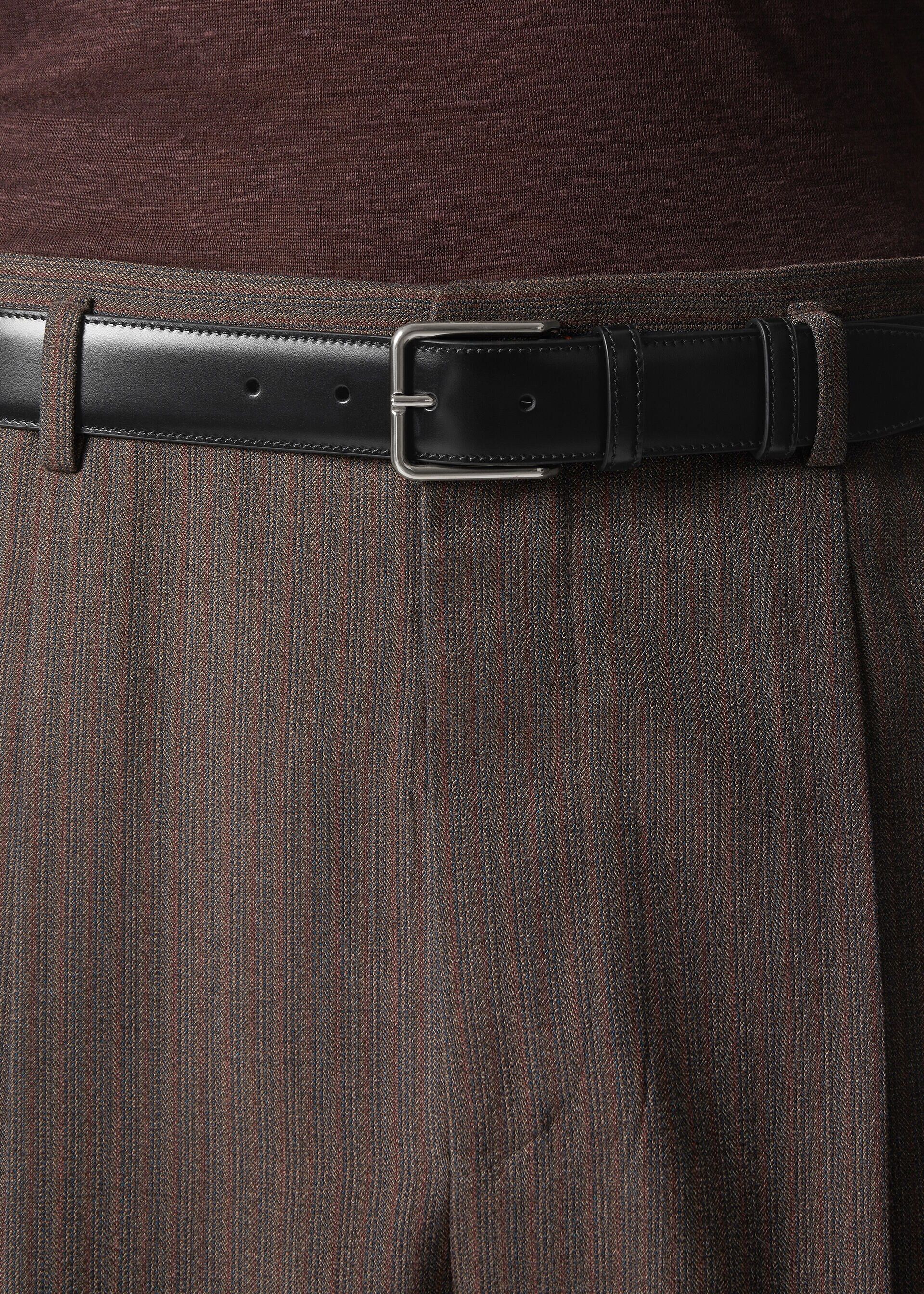 Loro Piana os11x0426 FAR1193 Size: OS / Mayfair Belt in Black/Light Size ONE SIZE - 3 Thumbnail