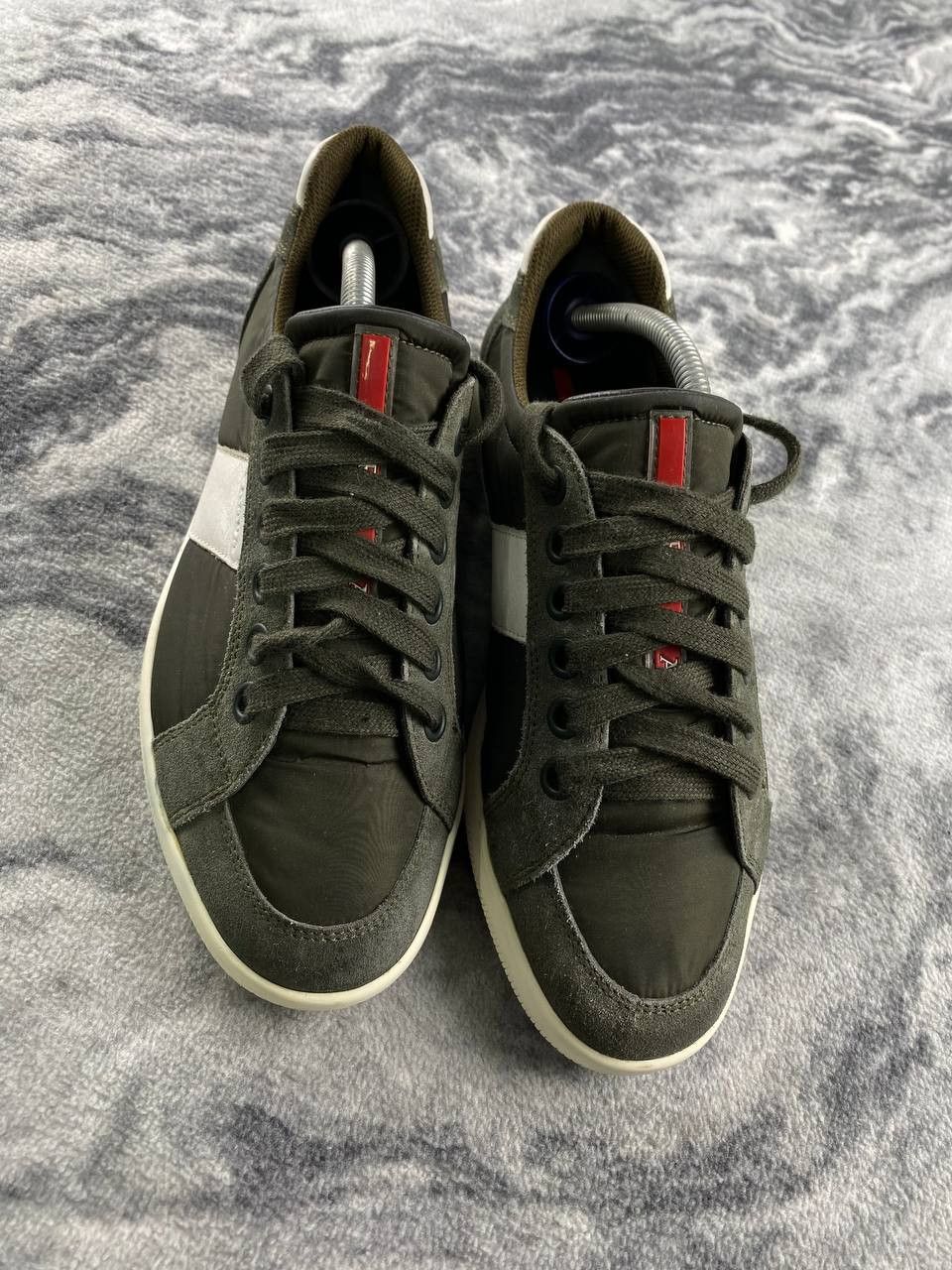Prada Prada Nylon Sneakers Women Size 38 Green Size US 8 / IT 38 - 3 Thumbnail