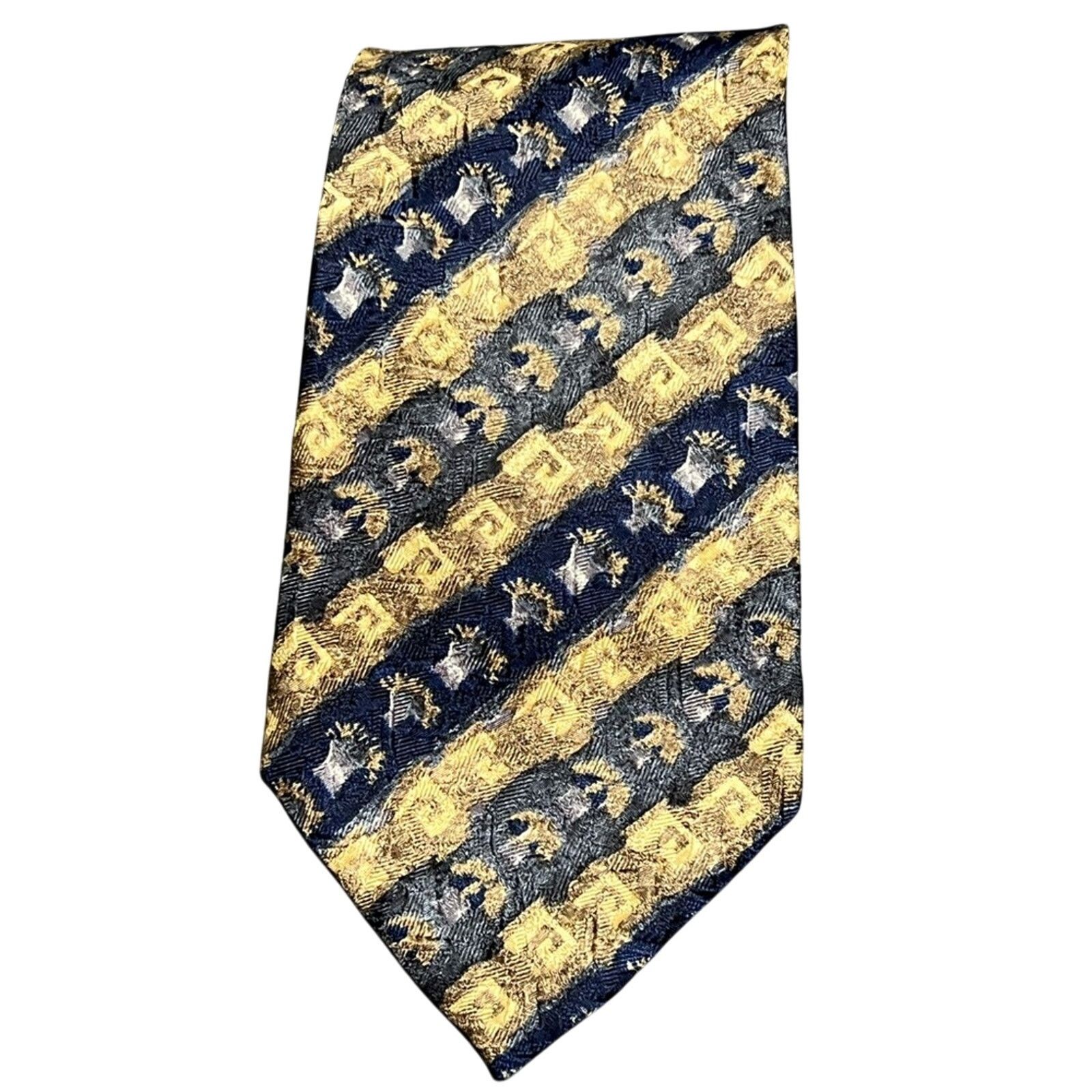 Ermenegildo Zegna ERMENEGILDO ZEGNA Men's 100% Silk Necktie ITALY Luxury EUC Size ONE SIZE - 2 Thumbnail