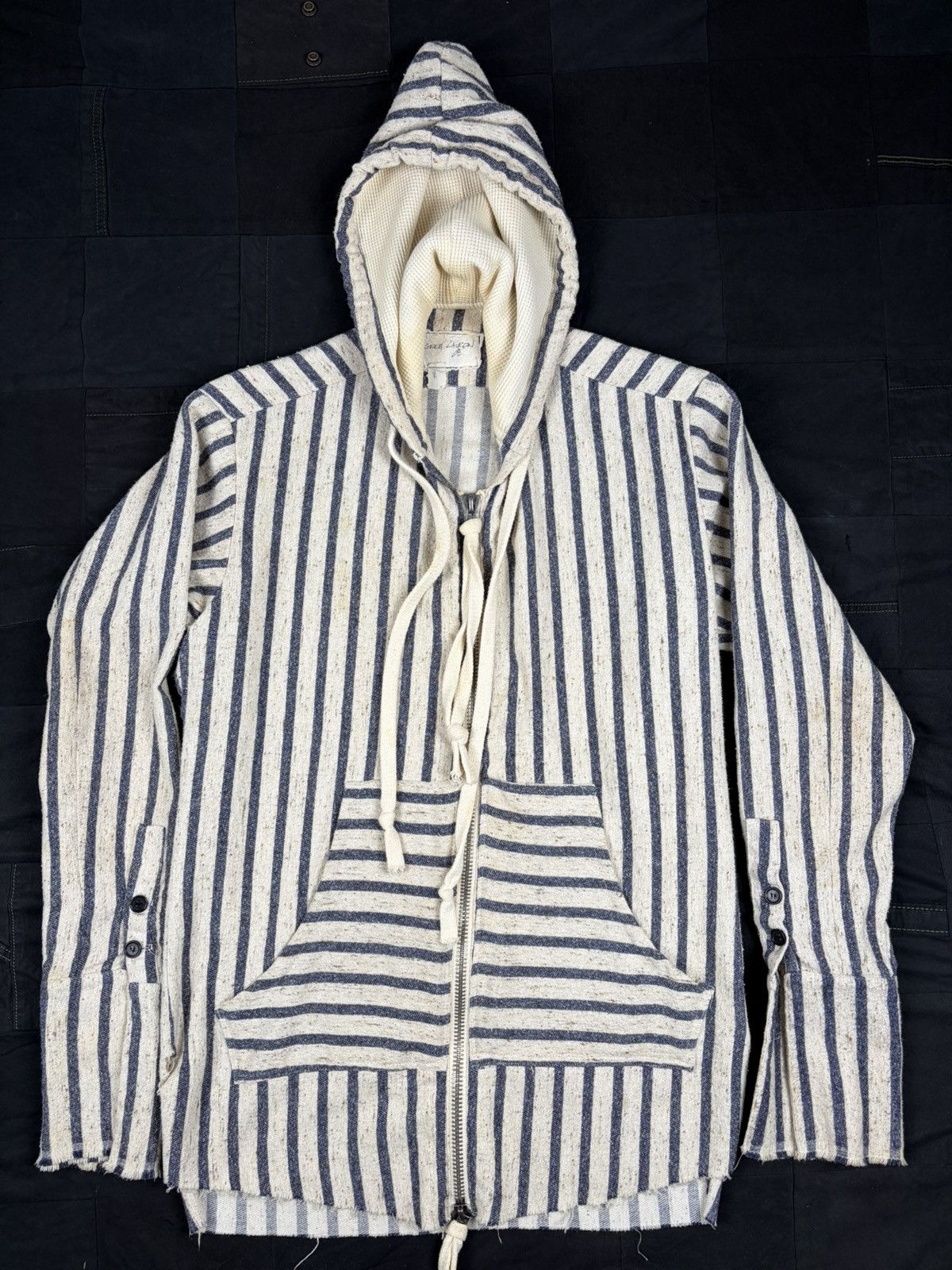 Greg Lauren Stripe Baja Studio Hoodie Size US M / EU 48-50 / 2 - 1 Thumbnail