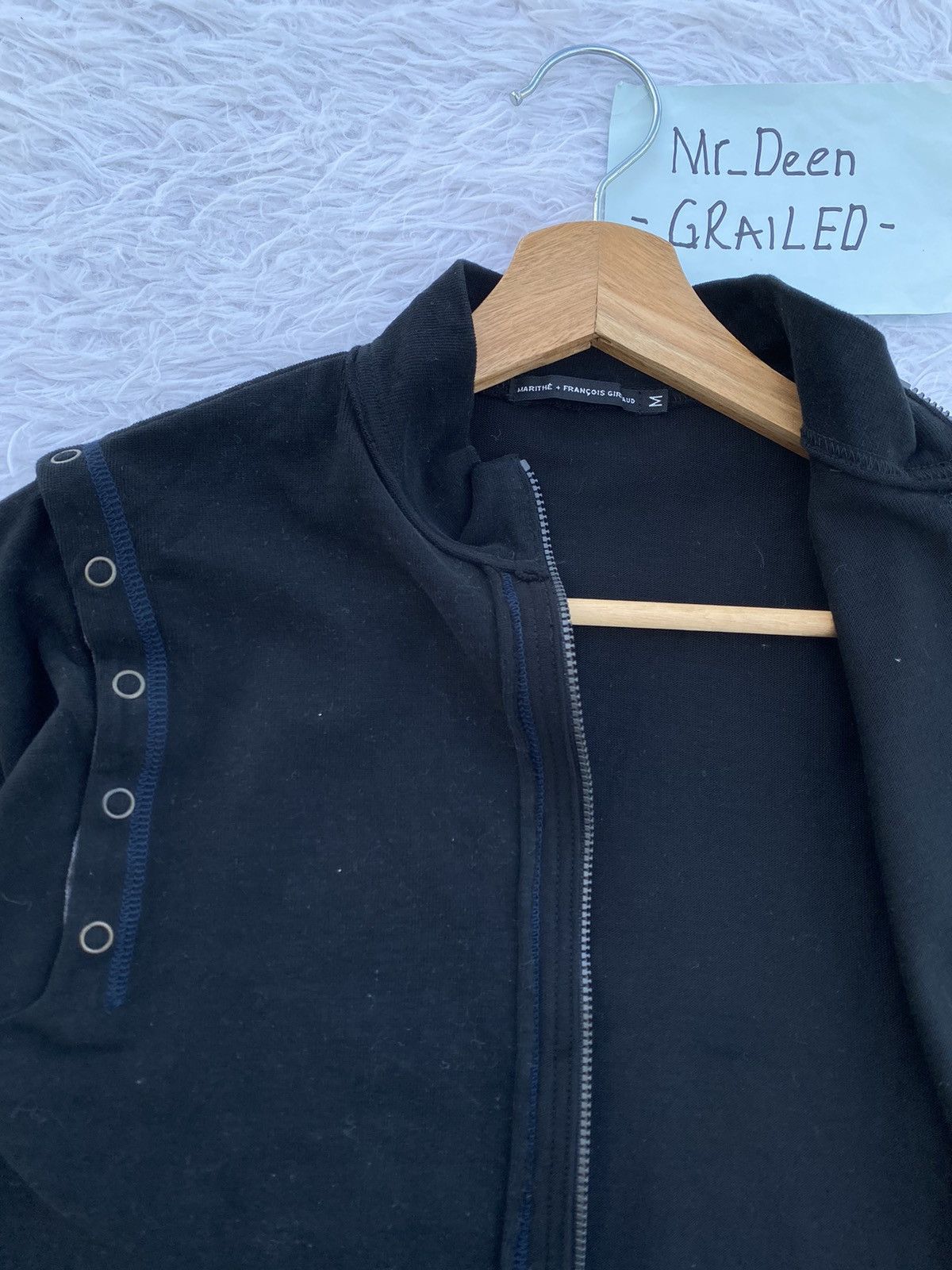 Marithe + Francois Girbaud Rare Marithe Francois Girbaud Zipped Sweater Jacket Size US M / EU 48-50 / 2 - 11 Thumbnail