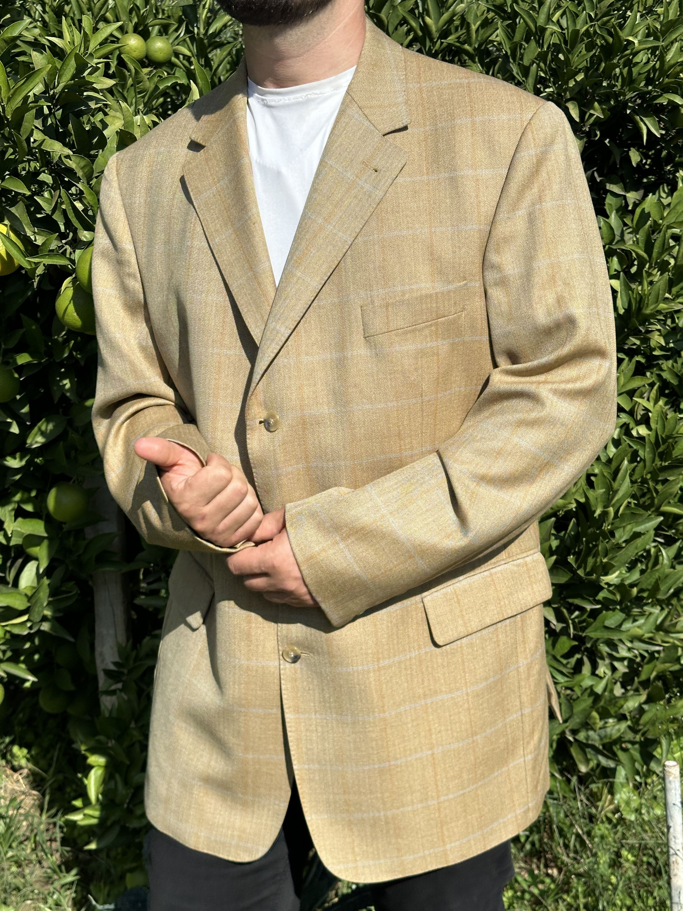 Burberry Burberry London Tux Blazer Suit Formal Jacket Size 58 2XL Size 48R - 2 Thumbnail