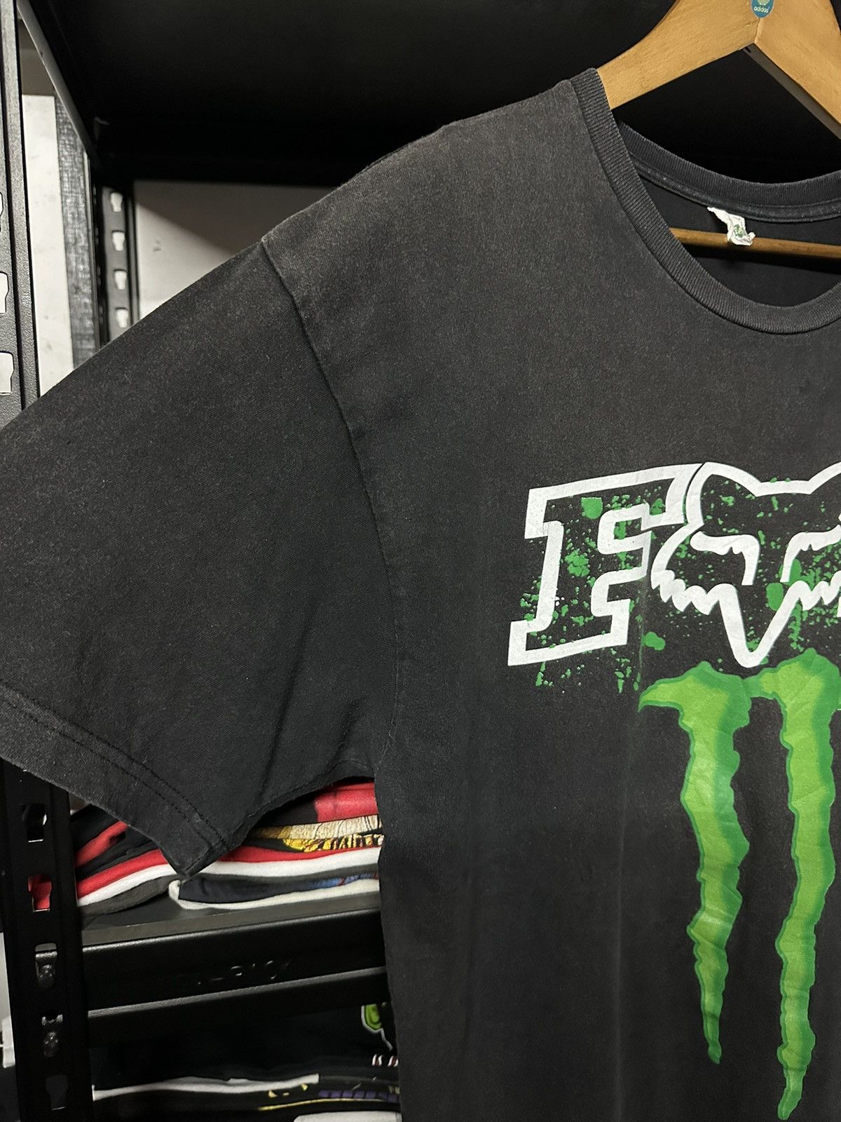 Fox Racing × Vintage Vintage Fox Monster Racing Sun Faded Tee Size US XL / EU 56 / 4 - 5 Thumbnail