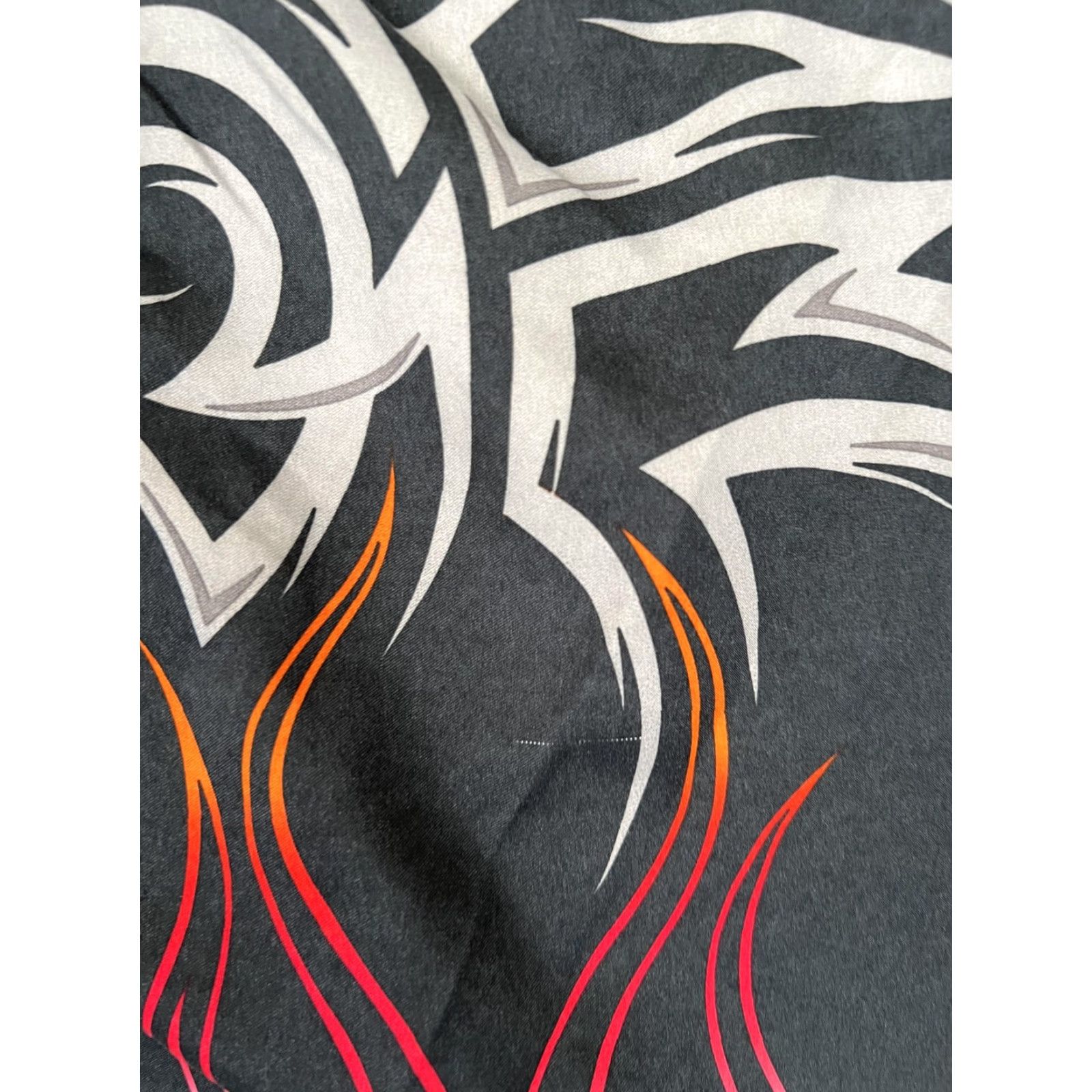 Ocean Pacific VINTAGE OP Ocean Pacific Board Shorts Mens 36 Black Tribal Flame Surf Beach Y2K Size US 36 / EU 52 - 3 Thumbnail