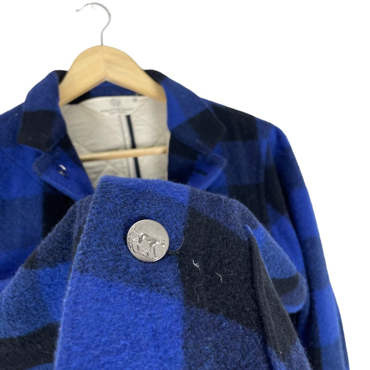 BEAUTY&YOUTH ❄️UNITED ARROWS WOOL BLUE TARTAN FLANNEL JACKET LIKE FILSON Size US M / EU 48-50 / 2 - 7 Thumbnail