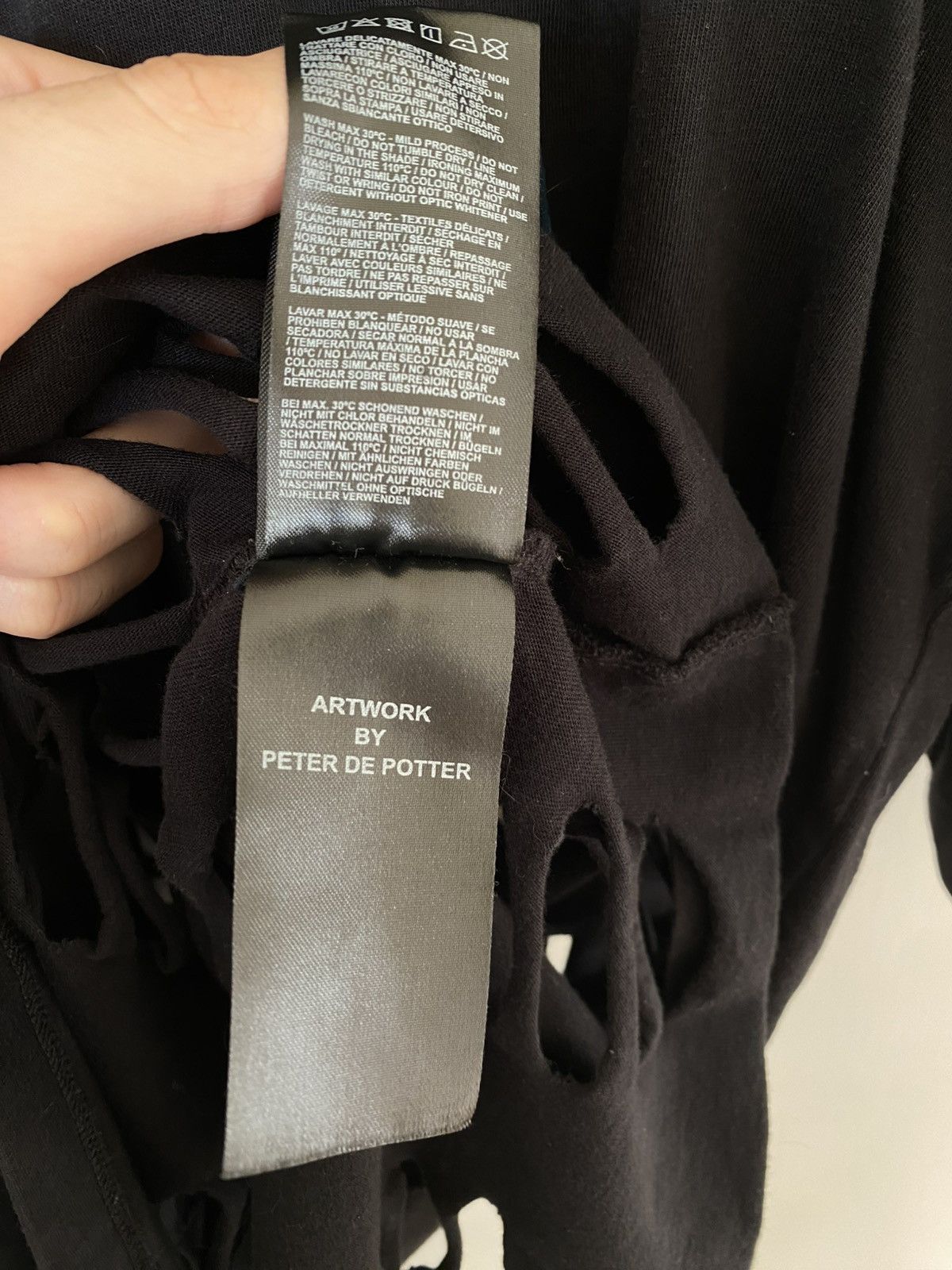 Raf Simons Raf Simons Archive Redux Flux Aetherium T Shirt Size US M / EU 48-50 / 2 - 6 Thumbnail
