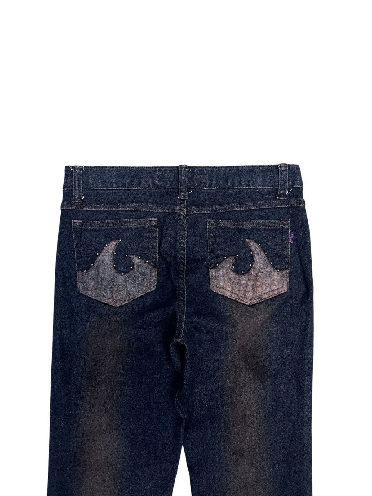 Japanese Brand Kesson Flare Denim Pants Size US 27 - 6 Thumbnail