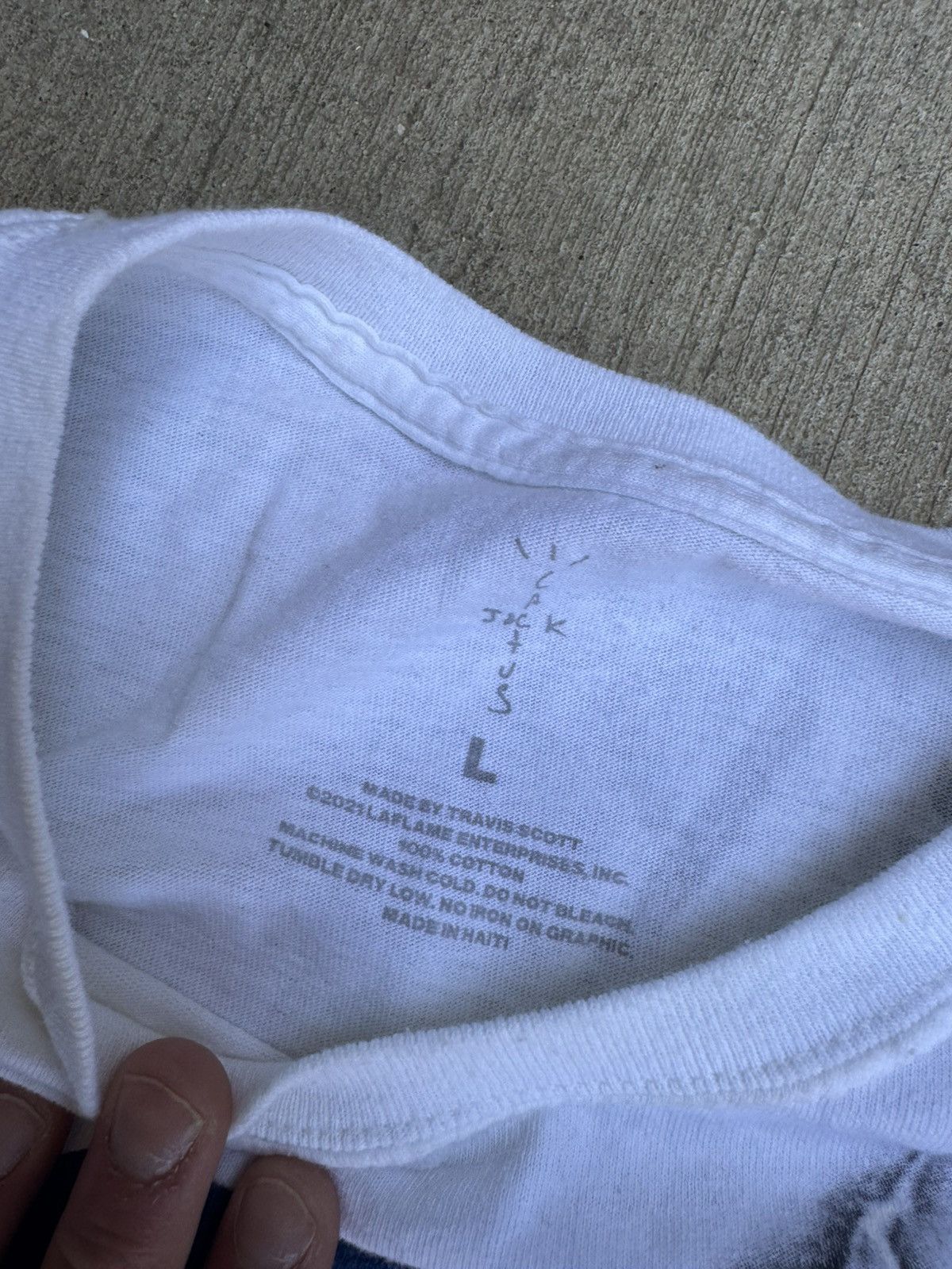 Other Travis Scott fragment shirt Size US L / EU 52-54 / 3 - 3 Thumbnail