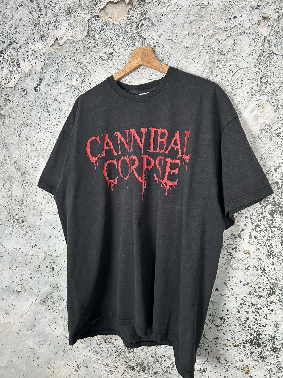Band Tees Vintage Cannibal Corpse Rock Band Tee Black Metal 90s Rare Size US XL / EU 56 / 4 - 2 Thumbnail