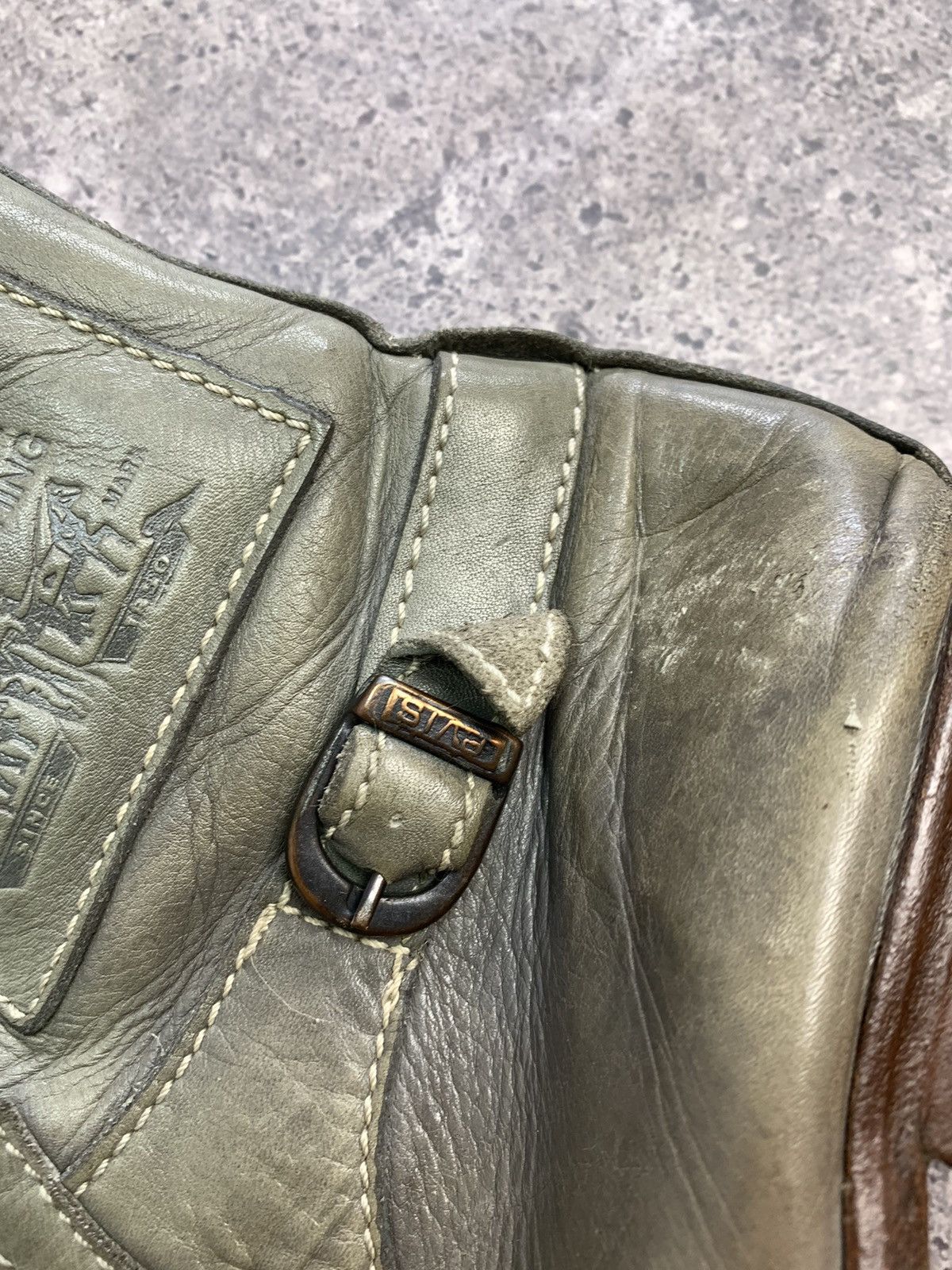 Levi's Made & Crafted Vintage Levi’s LEATHER BOOTS AS 98 Cowboy western USA 43 Size US 9.5 / EU 42-43 - 6 Thumbnail