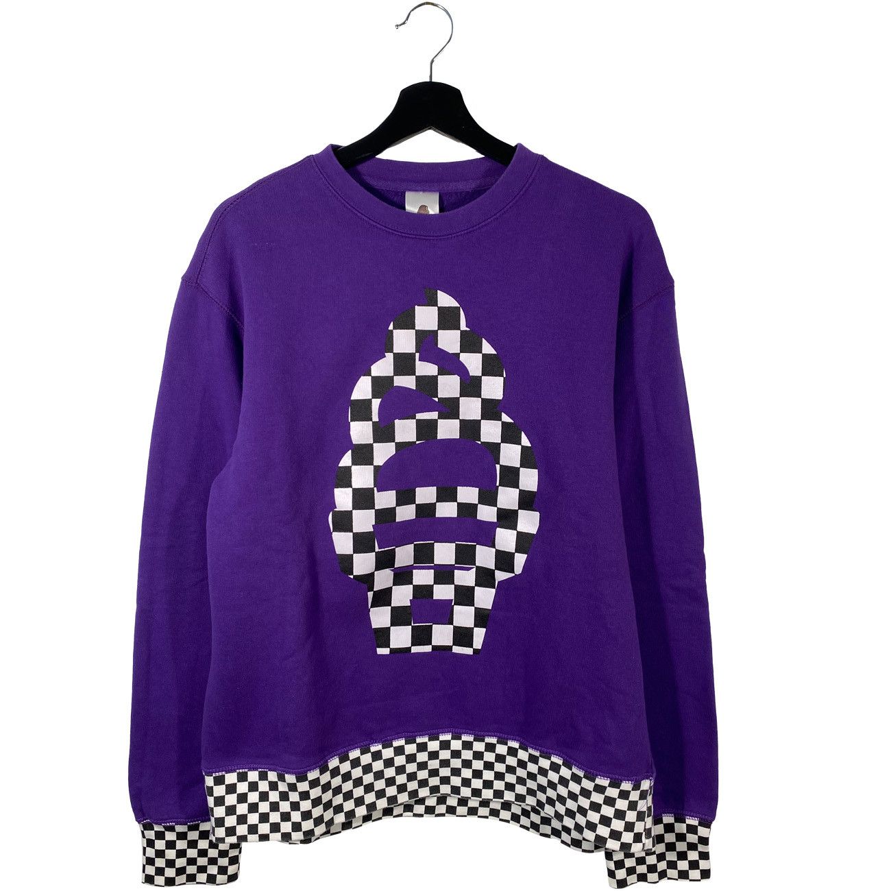 Billionaire Boys Club Billionaire Boys Club Icecream Checkered Logo Sweatshirt Size US M / EU 48-50 / 2 - 1 Thumbnail