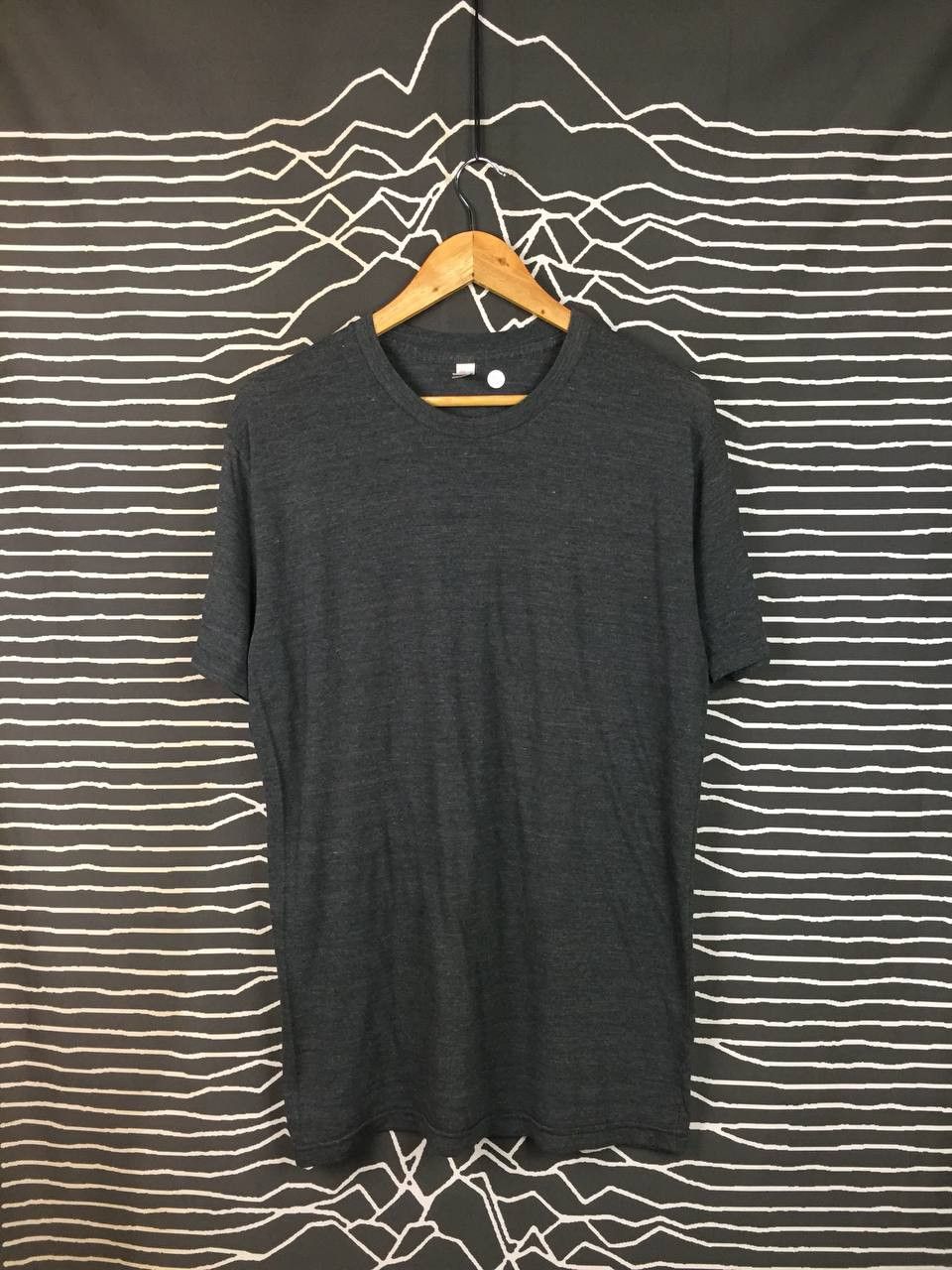 American Apparel American Apparel Blank Dark Heather Charcoal Tri-Blend Tee Size US L / EU 52-54 / 3 - 2 Thumbnail