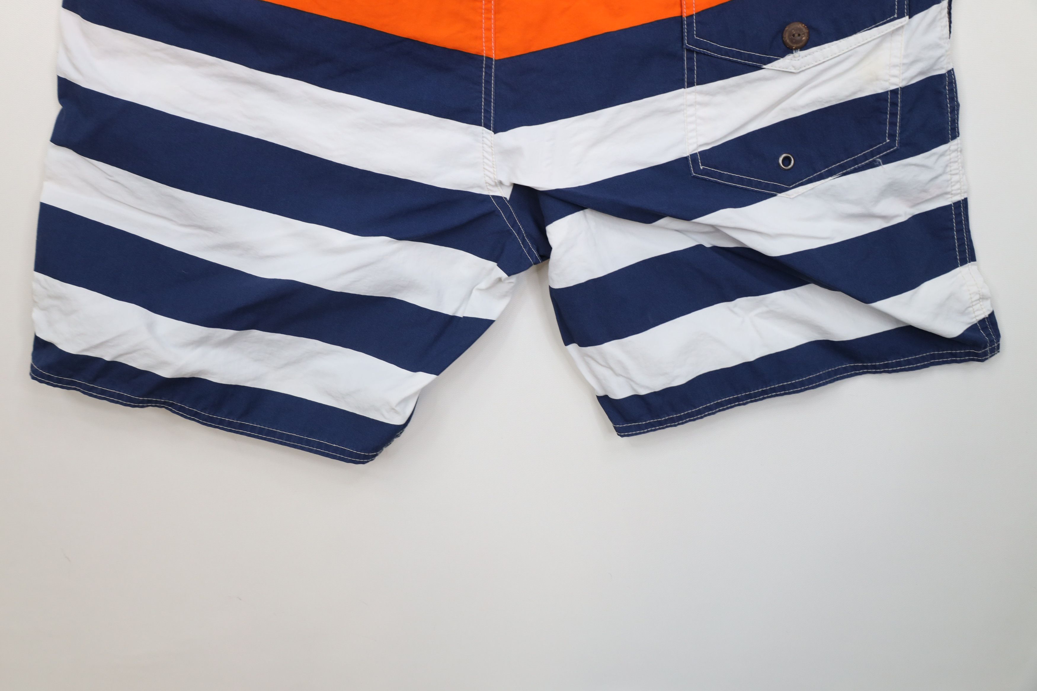 Ralph Lauren Vintage 90s Ralph Lauren Block Board Shorts Swim Trunks Size US 36 / EU 52 - 11 Thumbnail