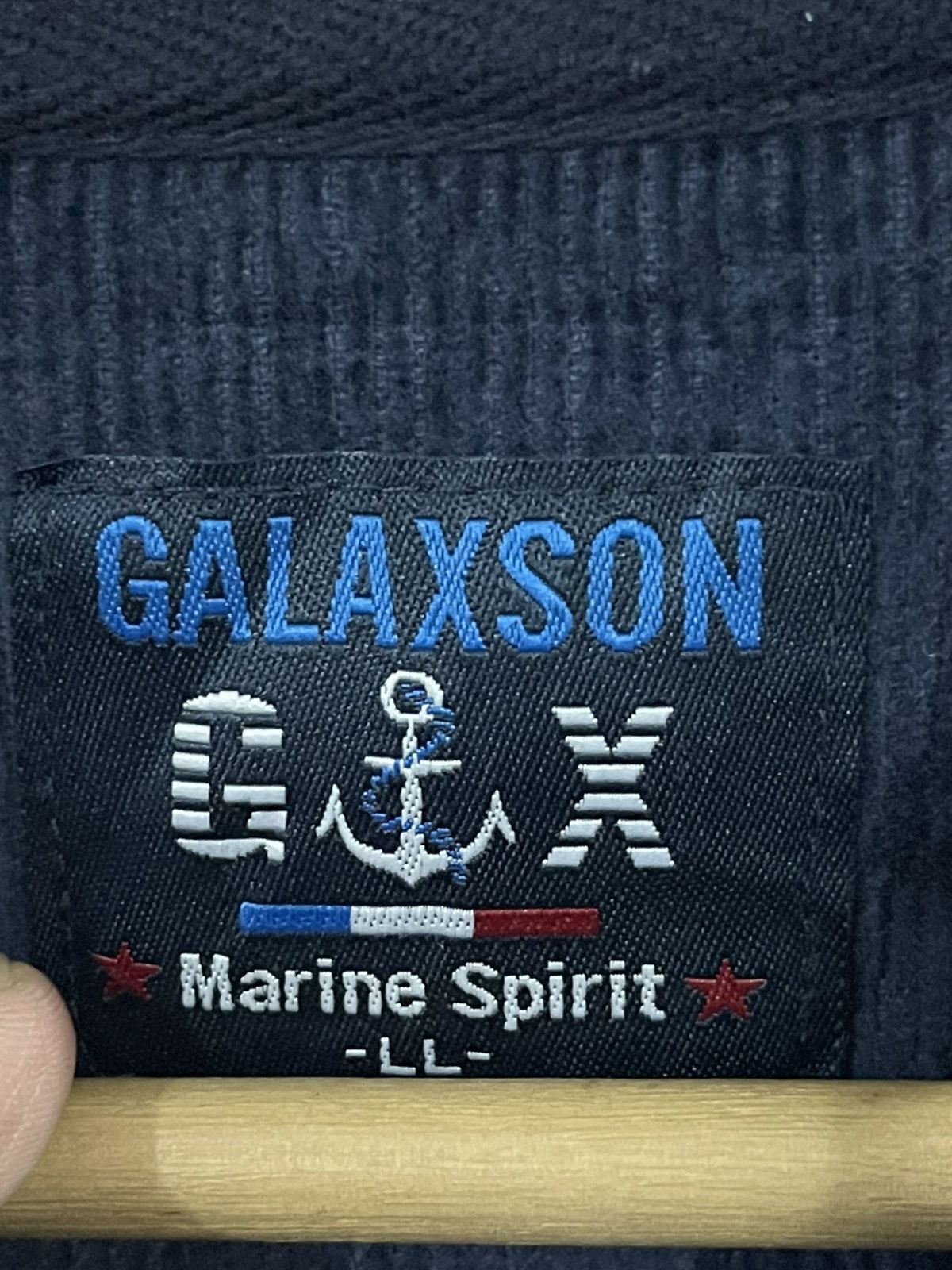 Japanese Brand Galaxson Marine Spirit Half Button Sweatshirt Size US XL / EU 56 / 4 - 8 Thumbnail