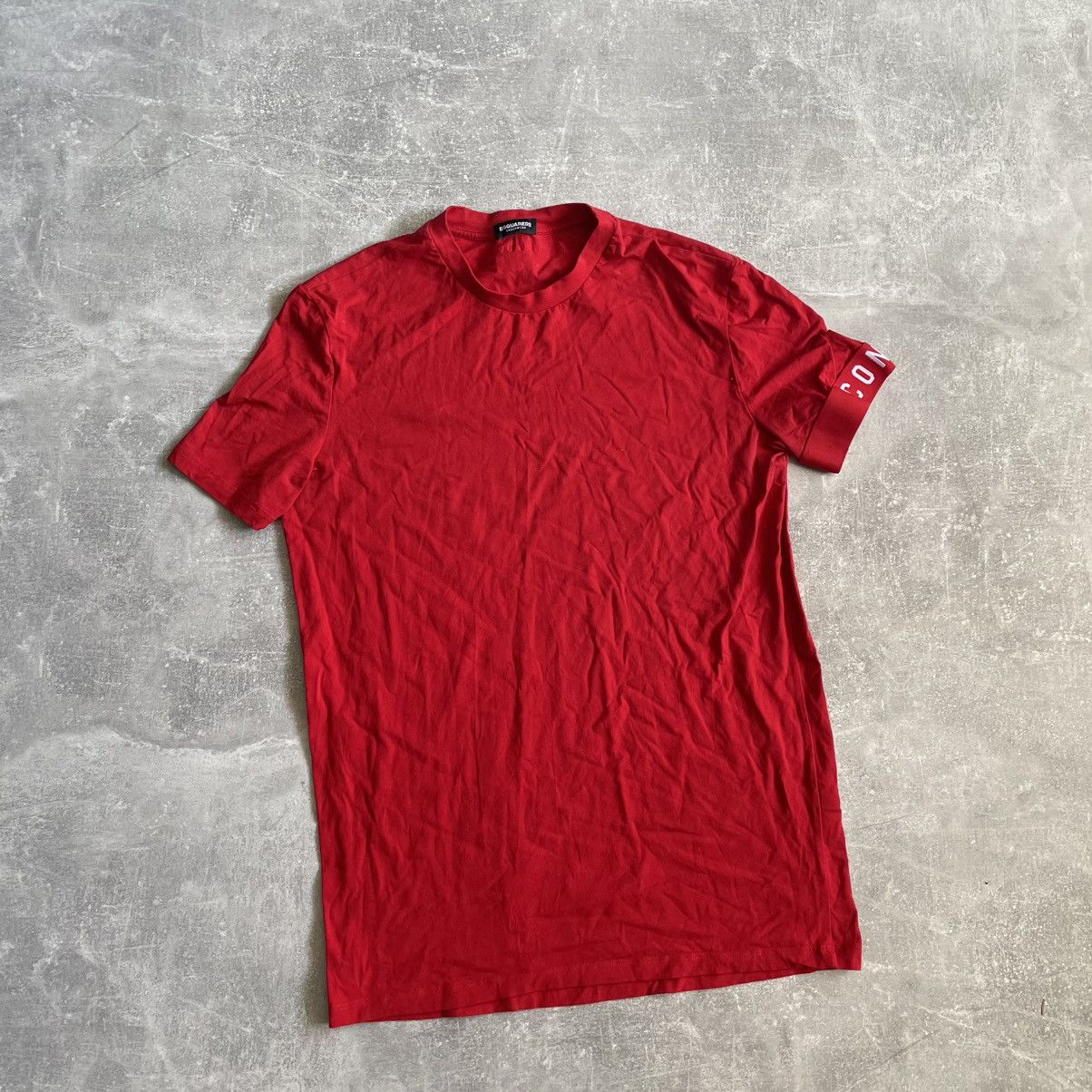 Dsquared2 DSQUARED2 TEE SHIRT ICON RED D2 ROCK CHROME REPUBLIC PUNK AL Size US M / EU 48-50 / 2 - 1 Thumbnail