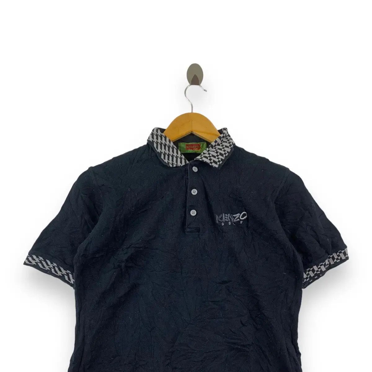 Kenzo Vintage KENZO PARIS GOLF Collection Monogram Polo Tee Shirt Size S / US 4 / IT 40 - 3 Thumbnail