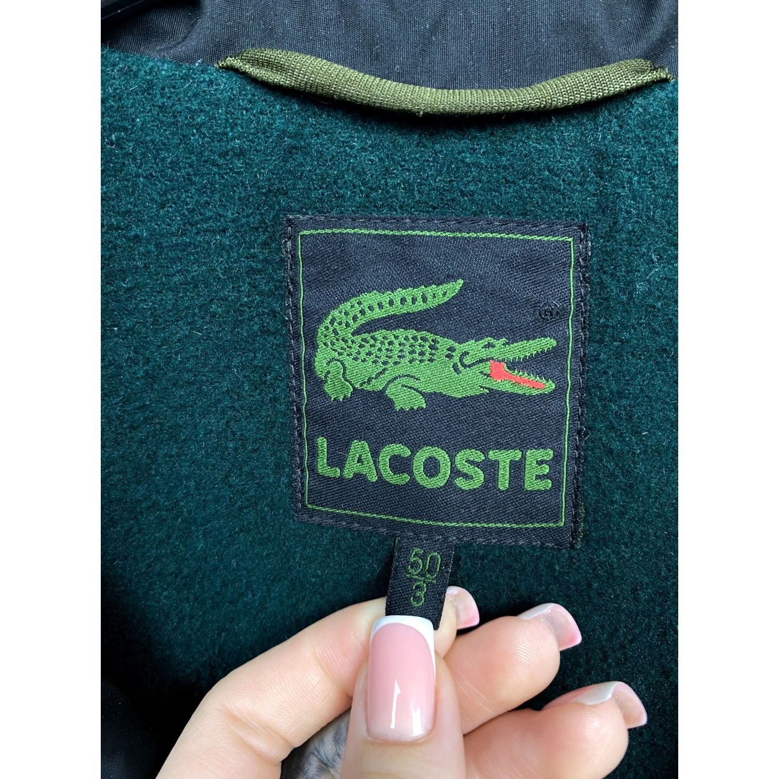 Lacoste Lacoste 90s Vintage Mens Classic Jacket Made in France Size 50 Size US M / EU 48-50 / 2 - 3 Thumbnail
